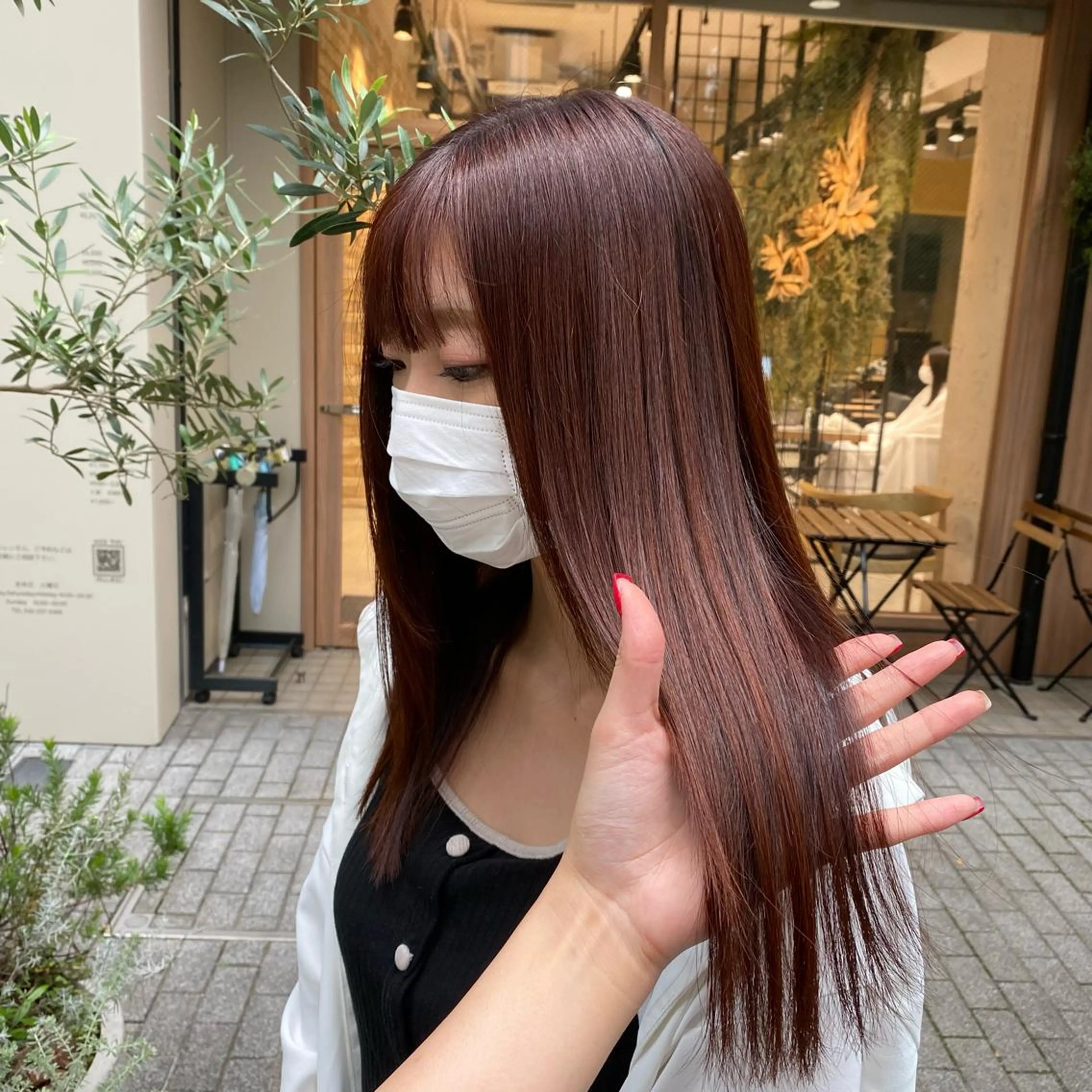 ロング カラー 平野葵🎀 hair/nailのネイルデザイン