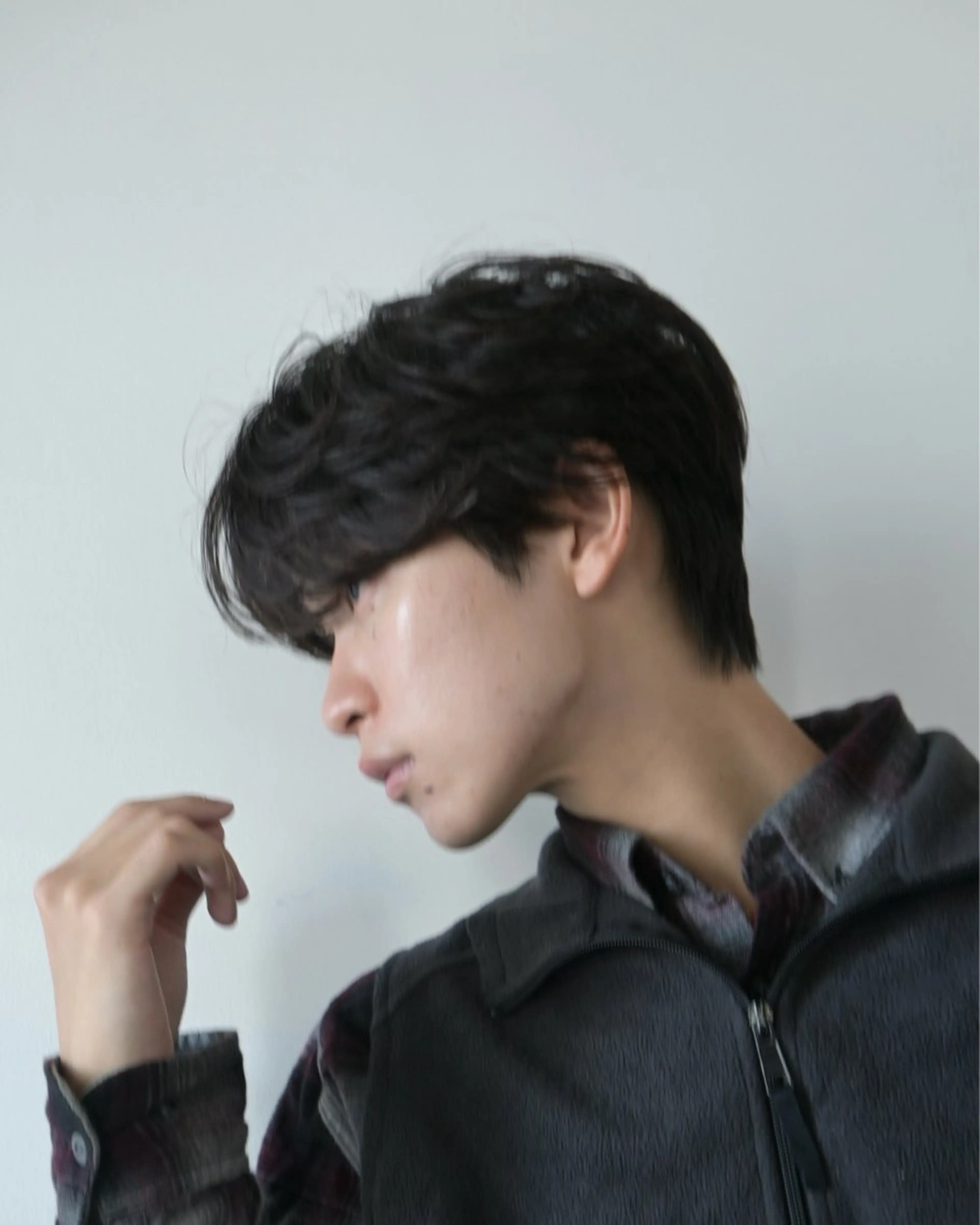 ショート メンズ December/jingumae所属・メンズパーマ 特化うえちりくのヘアスタイル