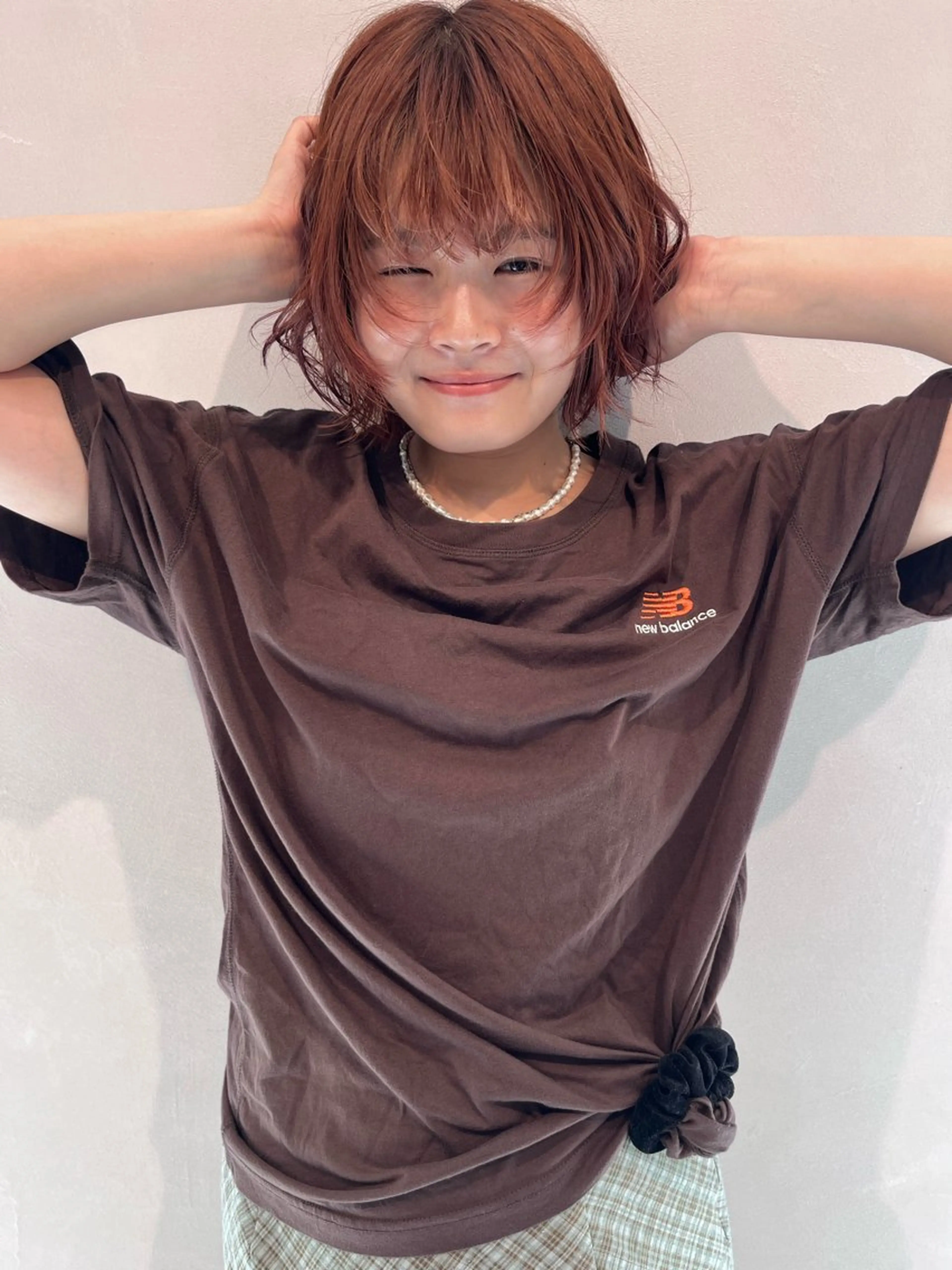 ショート カラー パーマ ヘアアレンジ 透明感カラー🫧🌈 似合わせカット✂︎のヘアスタイル