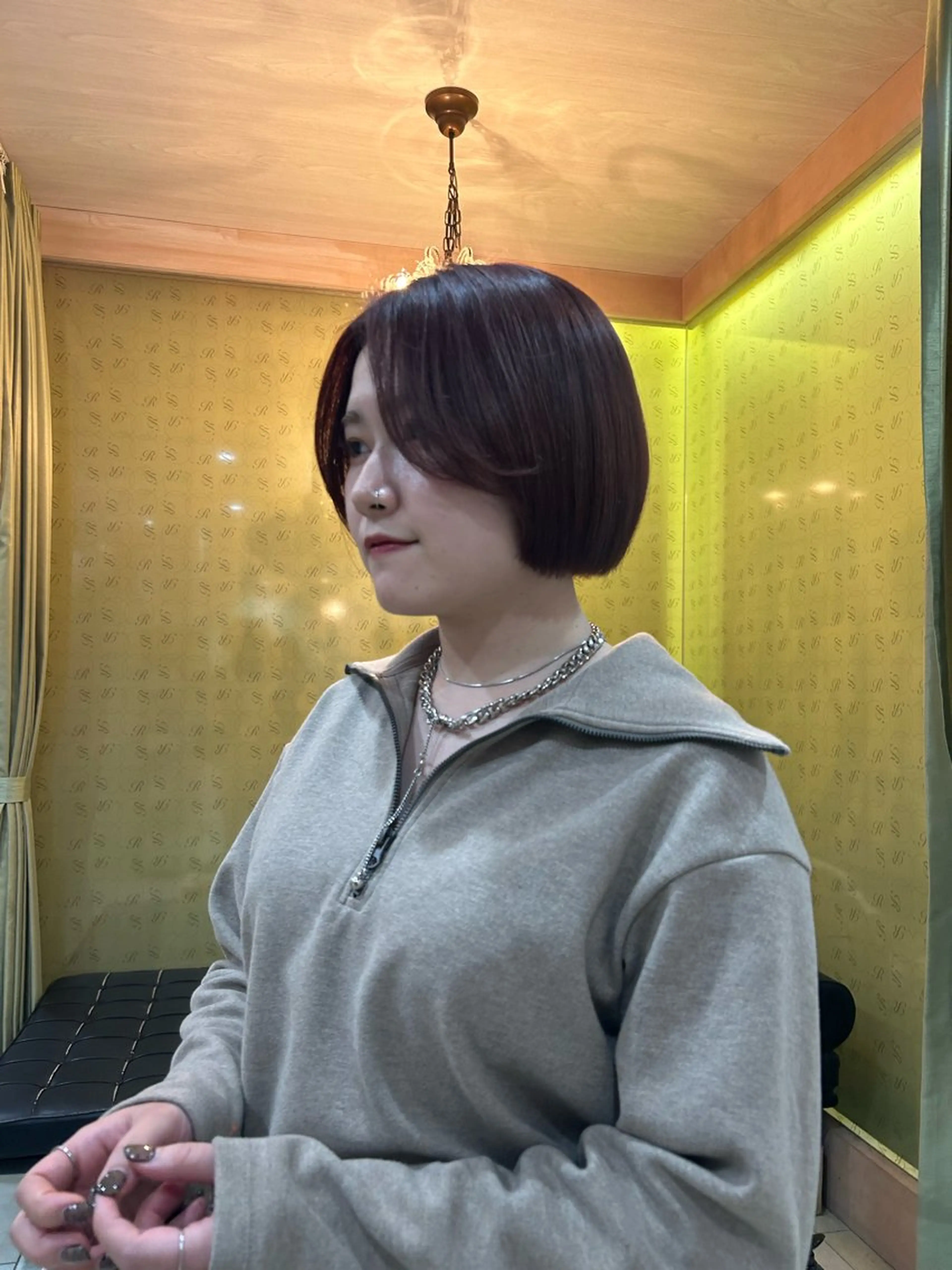 ショート カット 堀田 柊のヘアスタイル