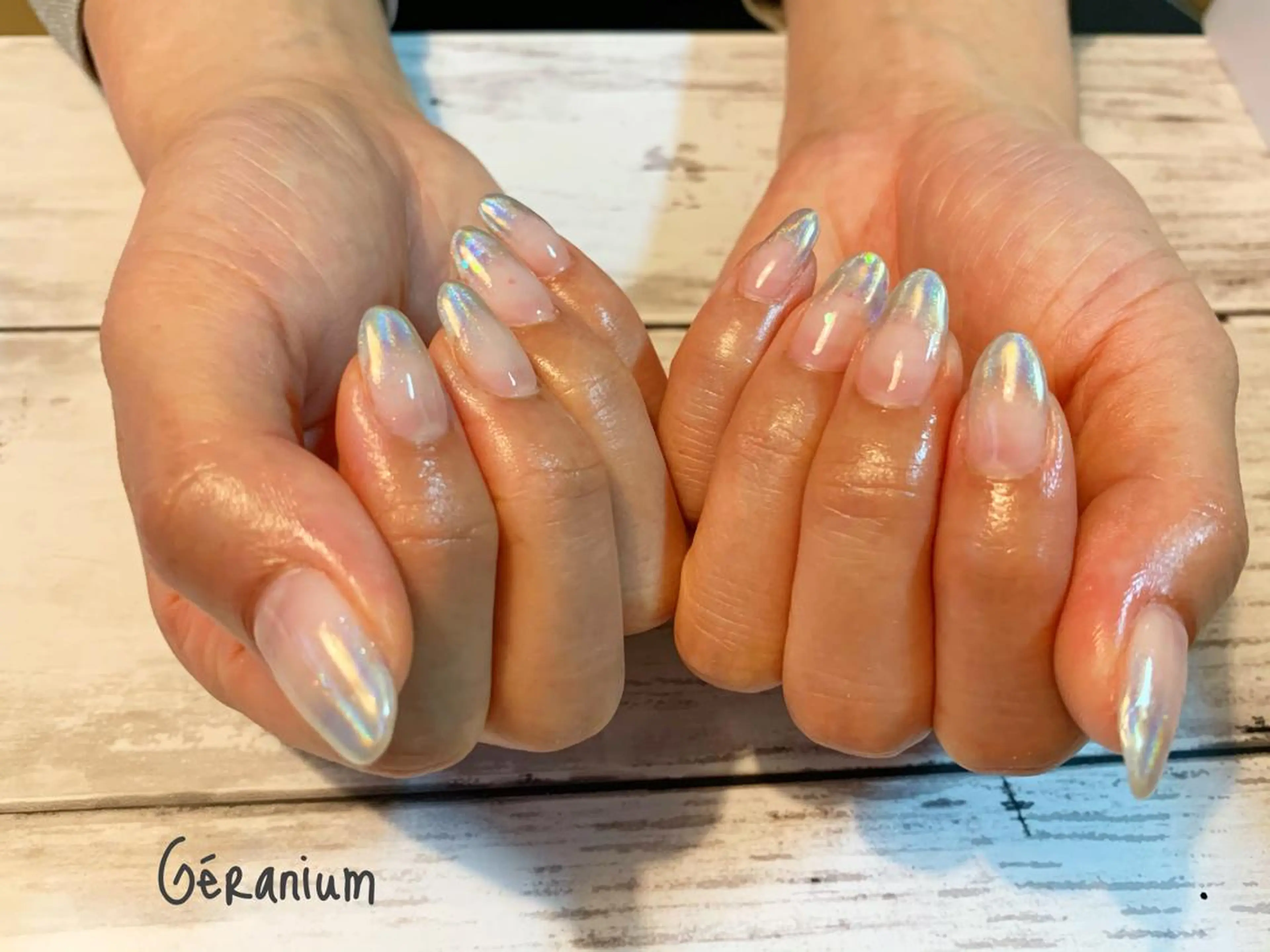 ネイル ハンドネイル フットネイル GéRanium Harukaのネイルデザイン