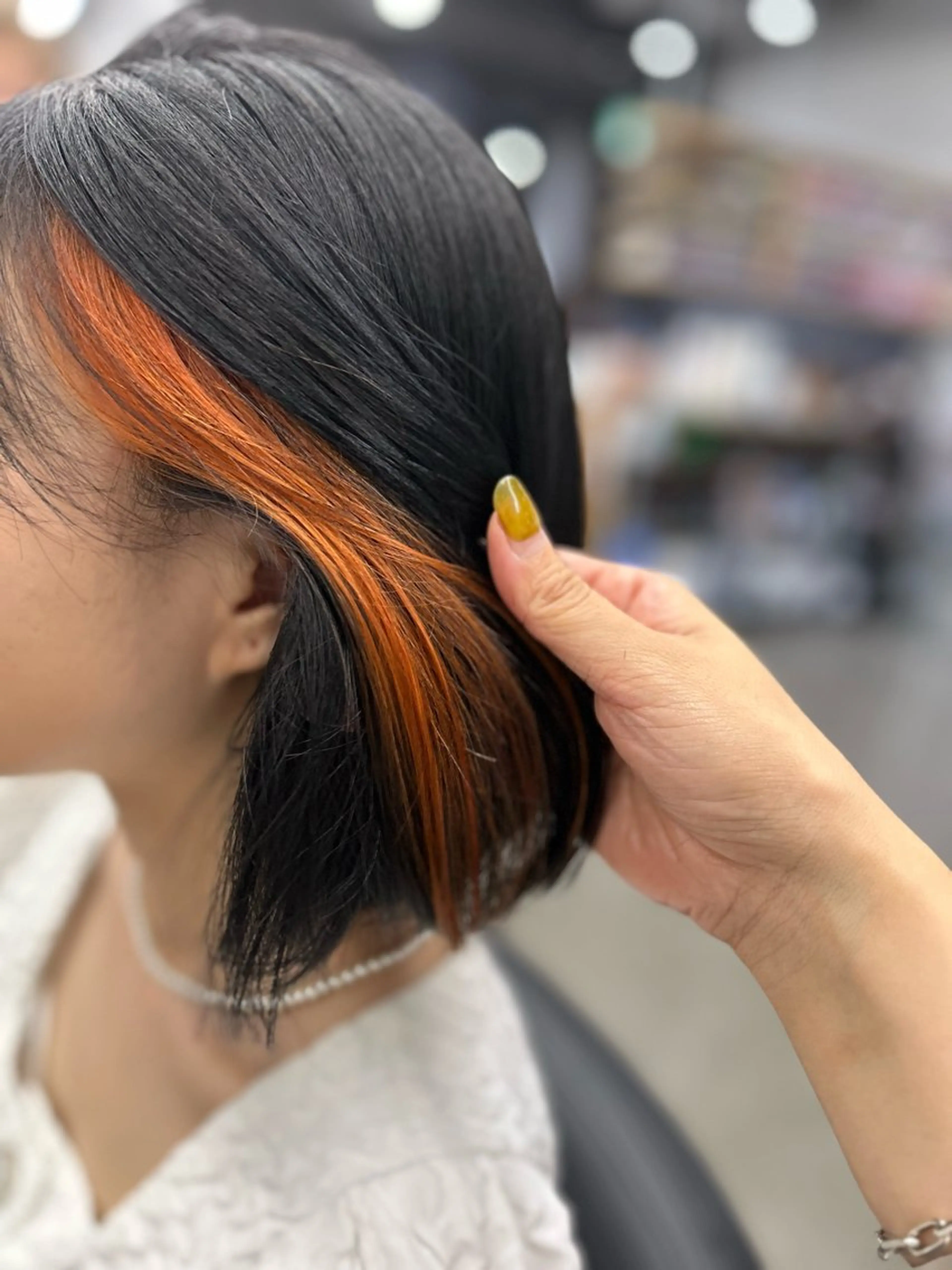 ミディアム N/デザインカラー 🌿ナギのヘアスタイル