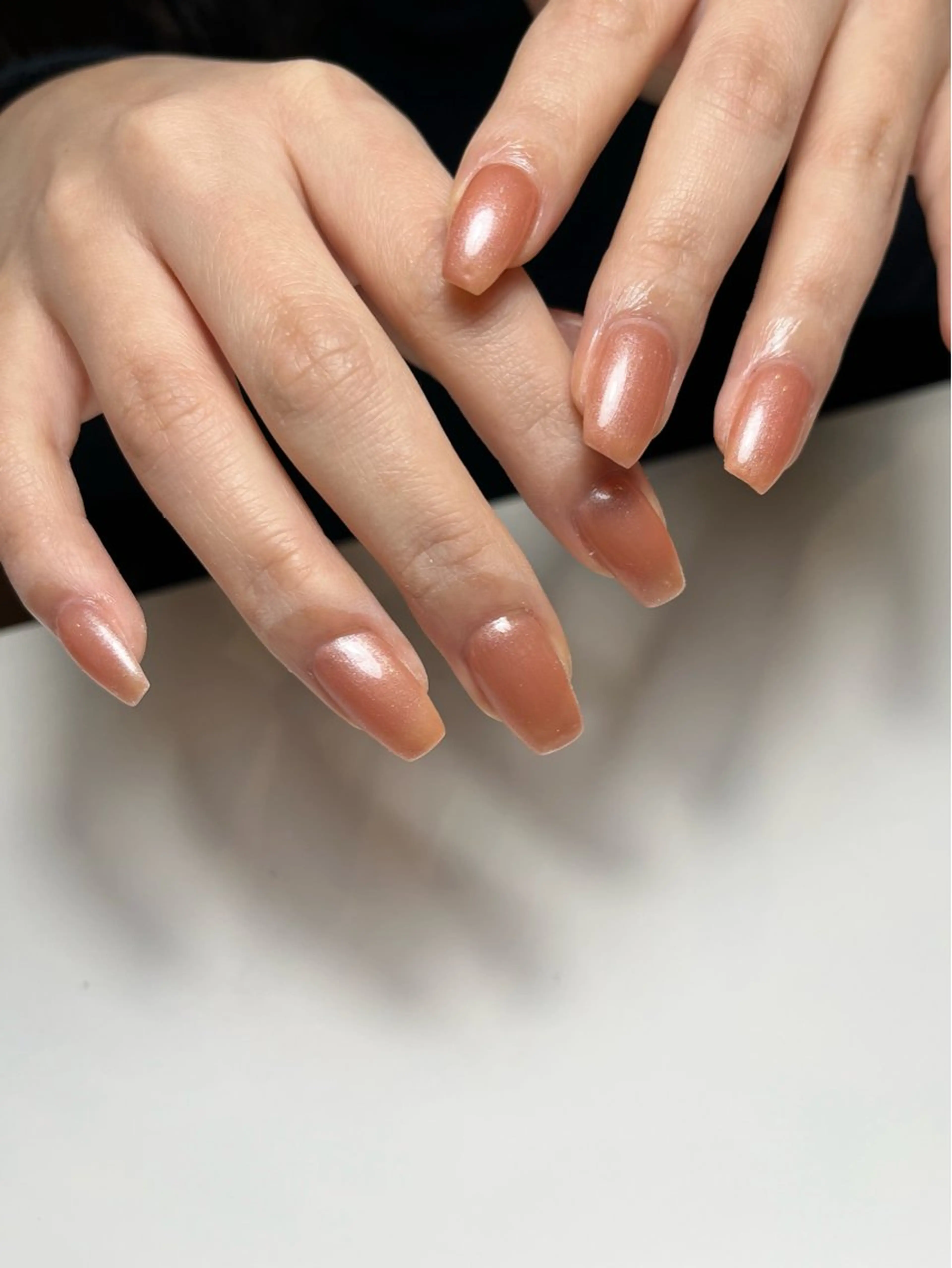 ネイル オフィスネイル ワンカラーネイル ballie／小野原 なつみのネイルデザイン