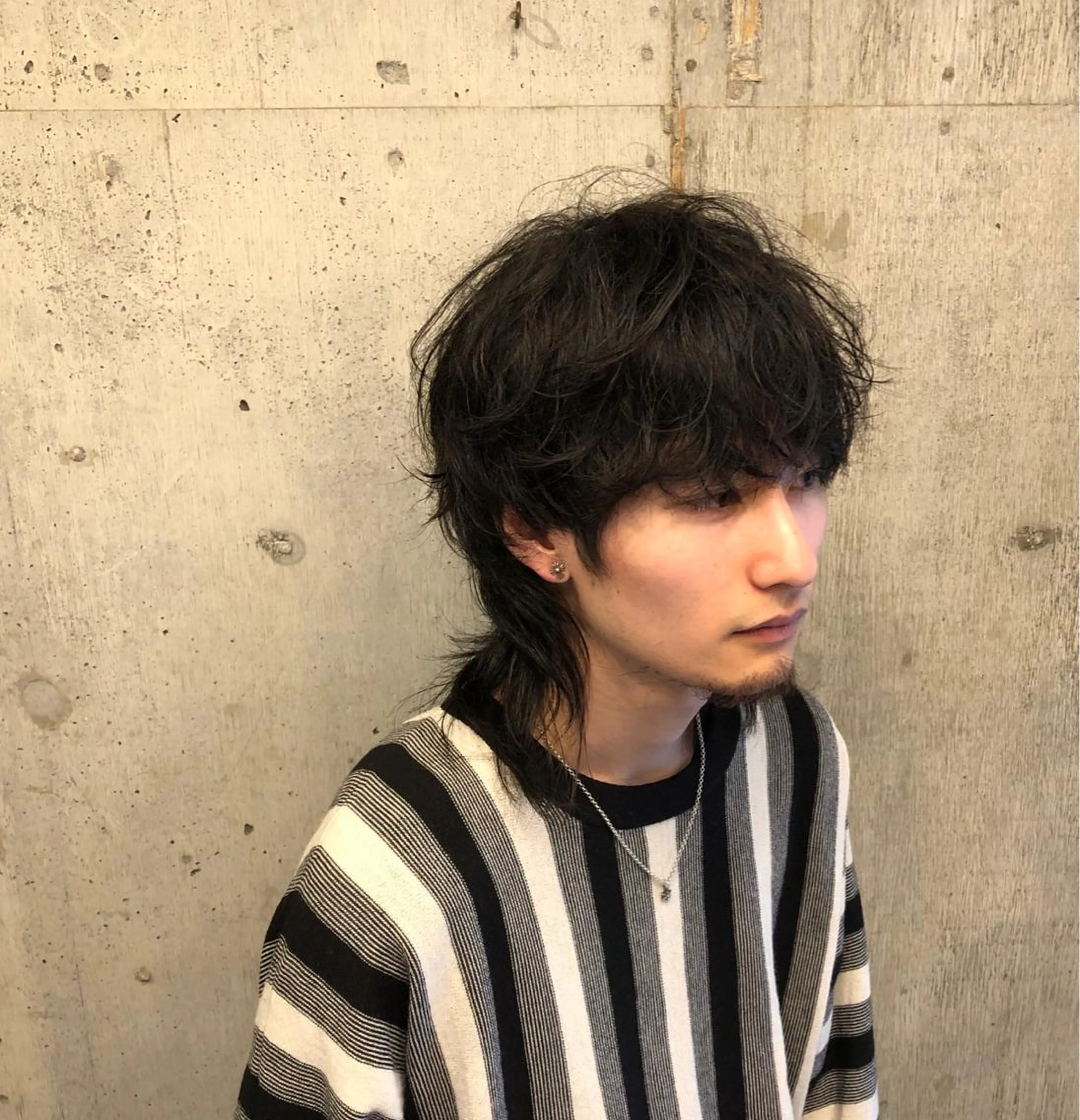 メンズ マッシュウルフ マッシュ メンズウルフカット ウルフカット カット STRINGS 下北沢所属・【メンズ特化】 金子諒磨のヘアスタイル