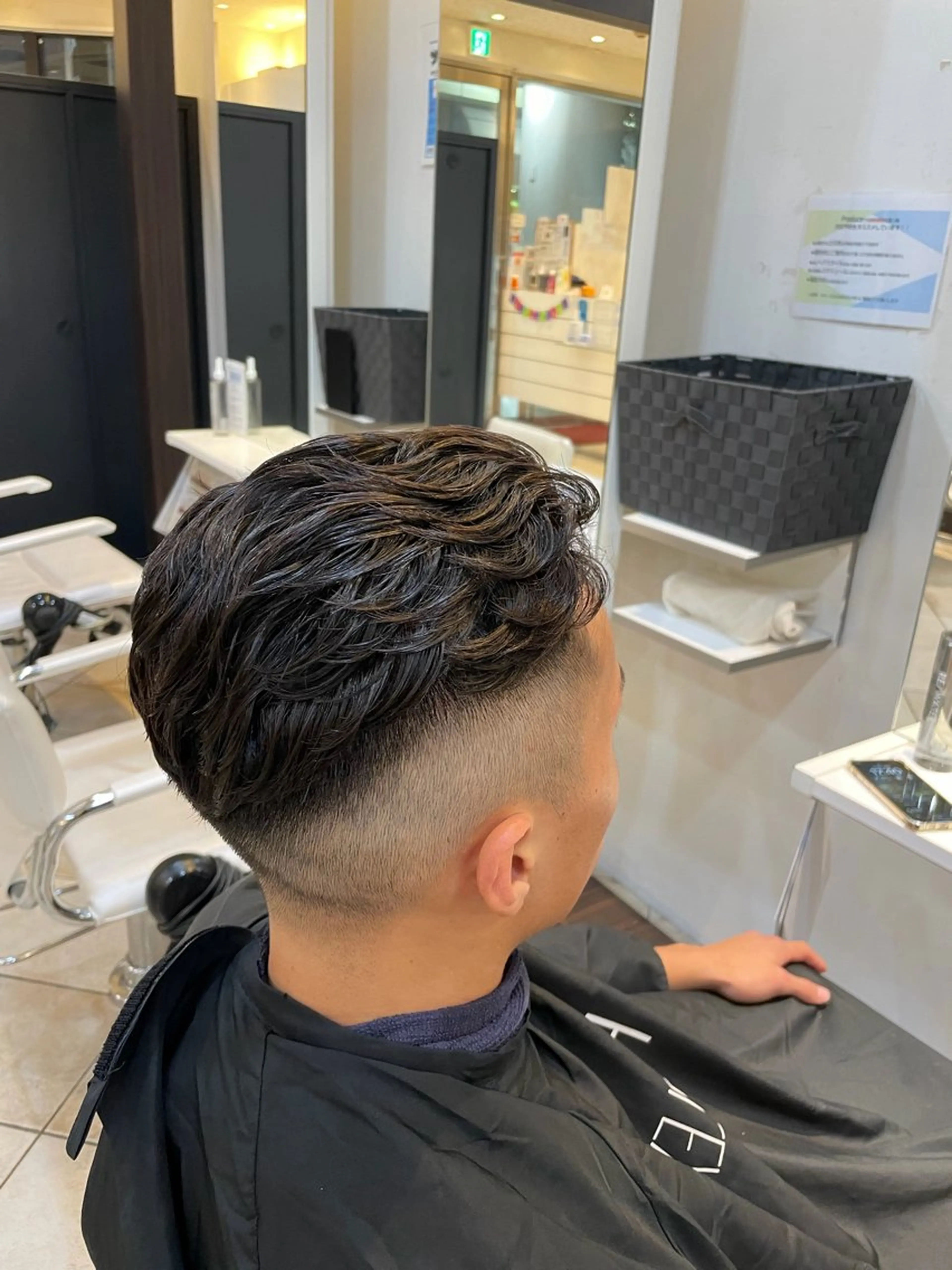 ショート パーマ カット パーマ 大澤 翔のヘアスタイル