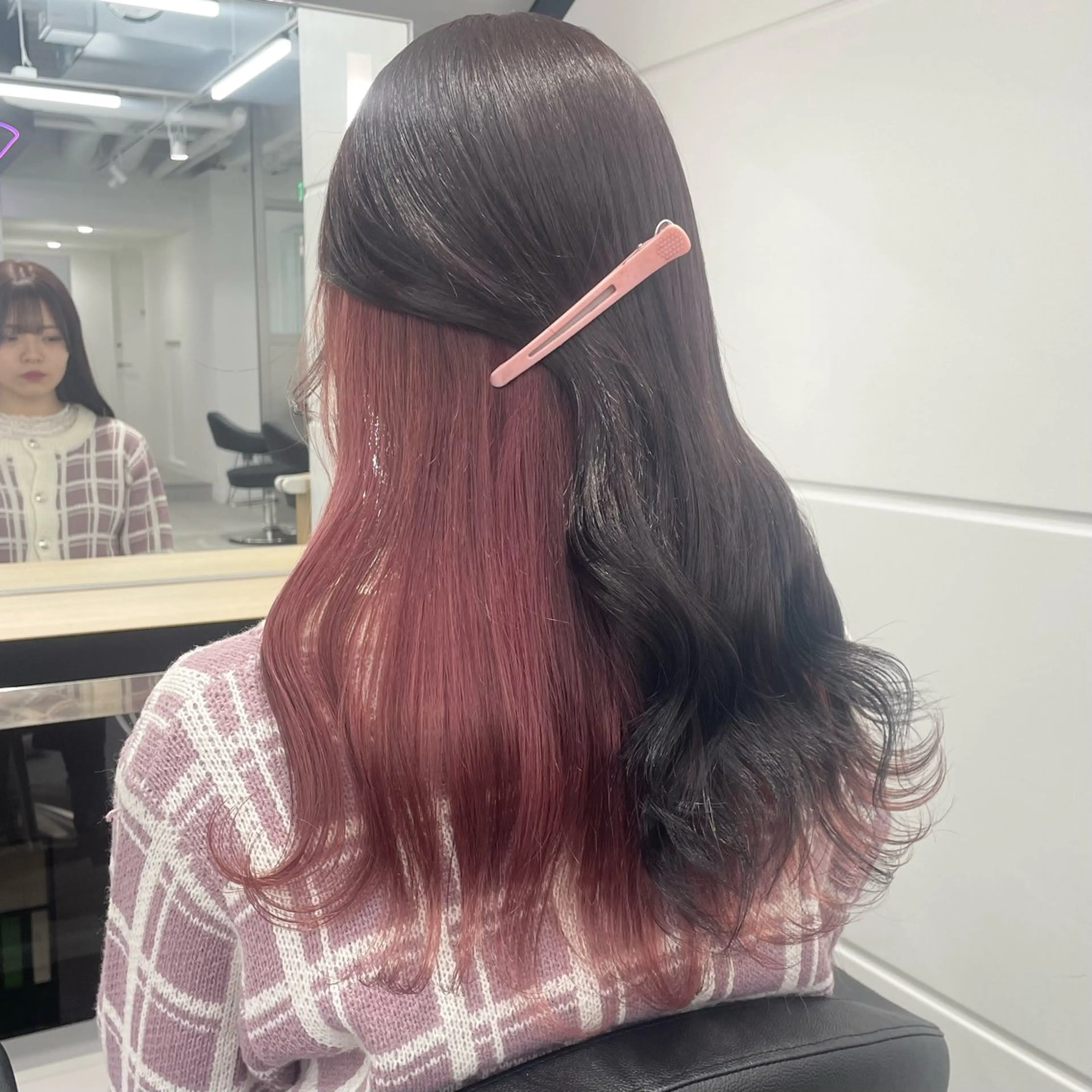 ロング ヘアカラー トリートメント 盛れる暖色🎀ガーリ ーヘア🎀きっかのヘアスタイル