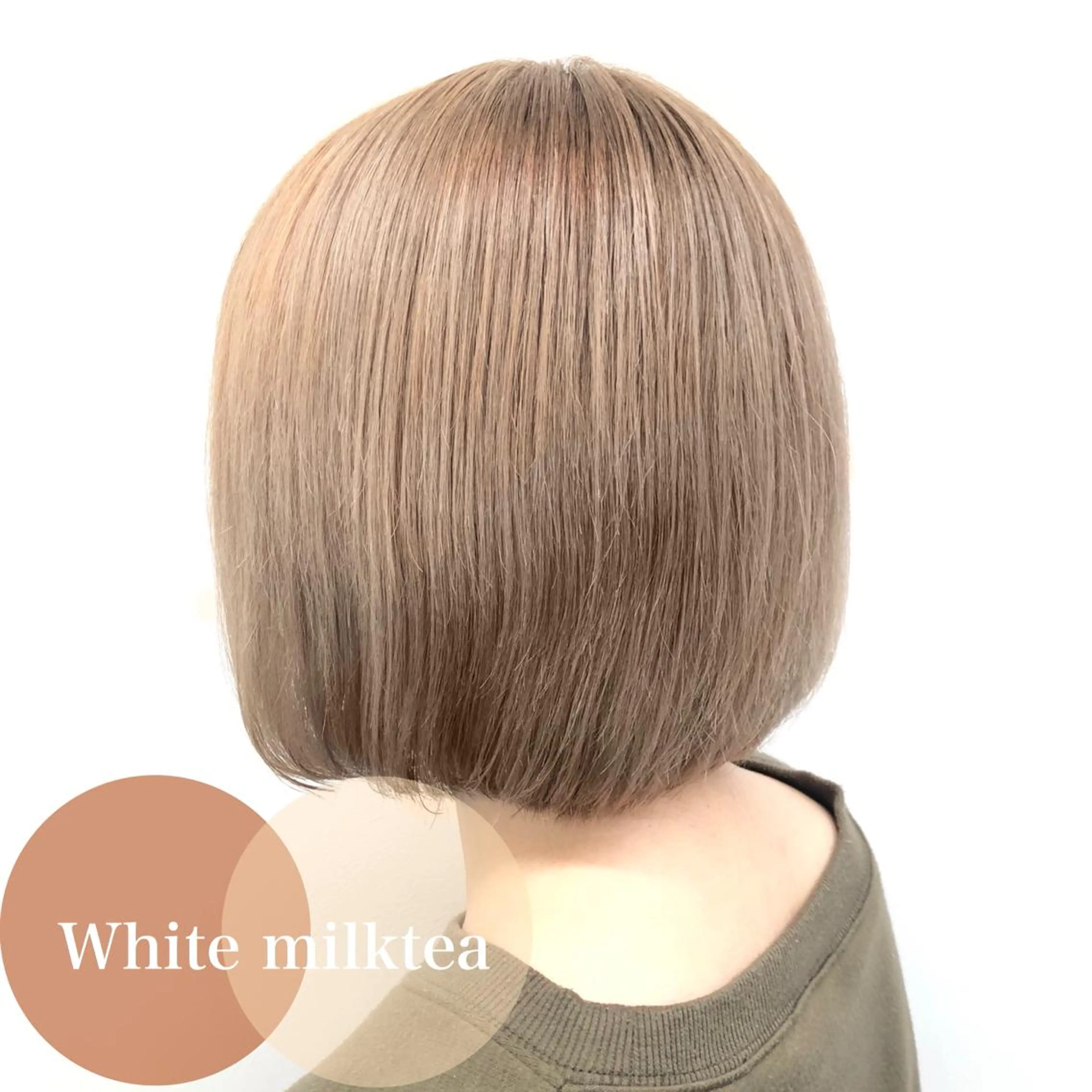 ショート カラー パーマ ヘアアレンジ メンズ キッズ ネイル マツエク・マツパ 🦋透明感グレージュ /韓国レイヤー🦋のヘアスタイル