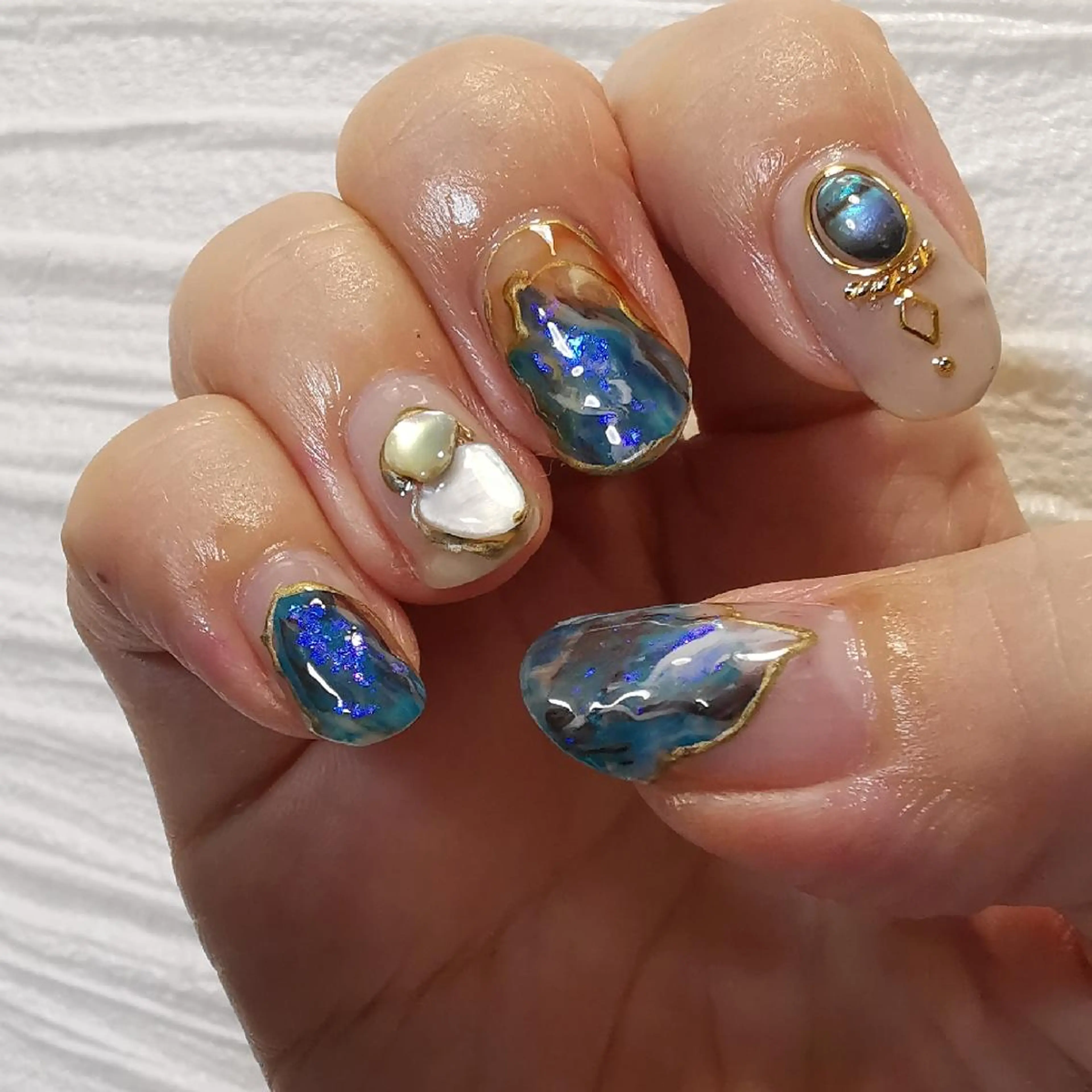 ネイル ニュアンスネイル ハンドネイル reve あやののネイルデザイン