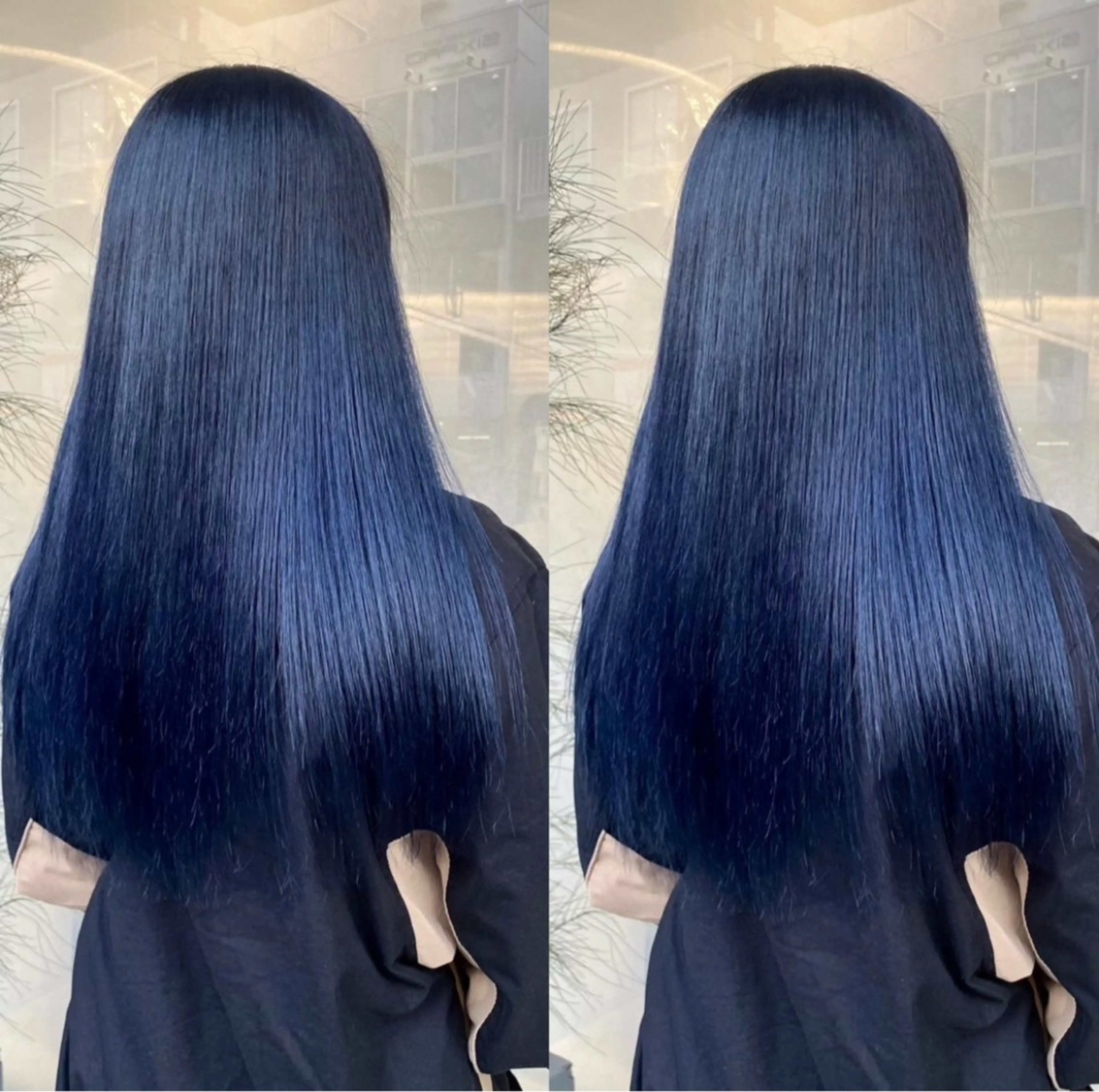 【寒色ハイトーン💙】ブリーチ+ケアカラー+2stepトリートメントの写真