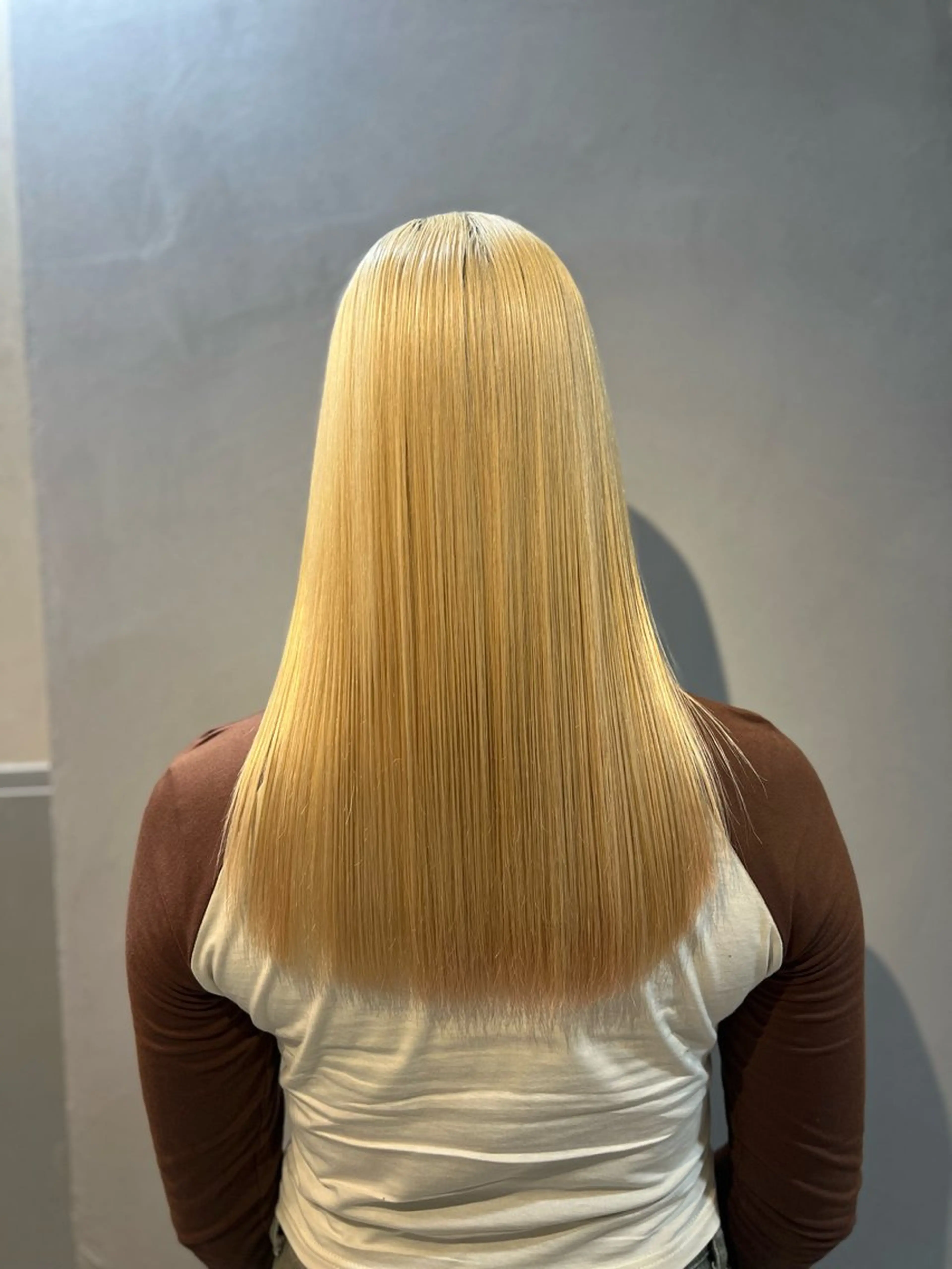 ロング 髪質改善 トリートメント 酸性ストレート 神戸ボブ✂️ ioe三宮/田 伸佳のヘアスタイル