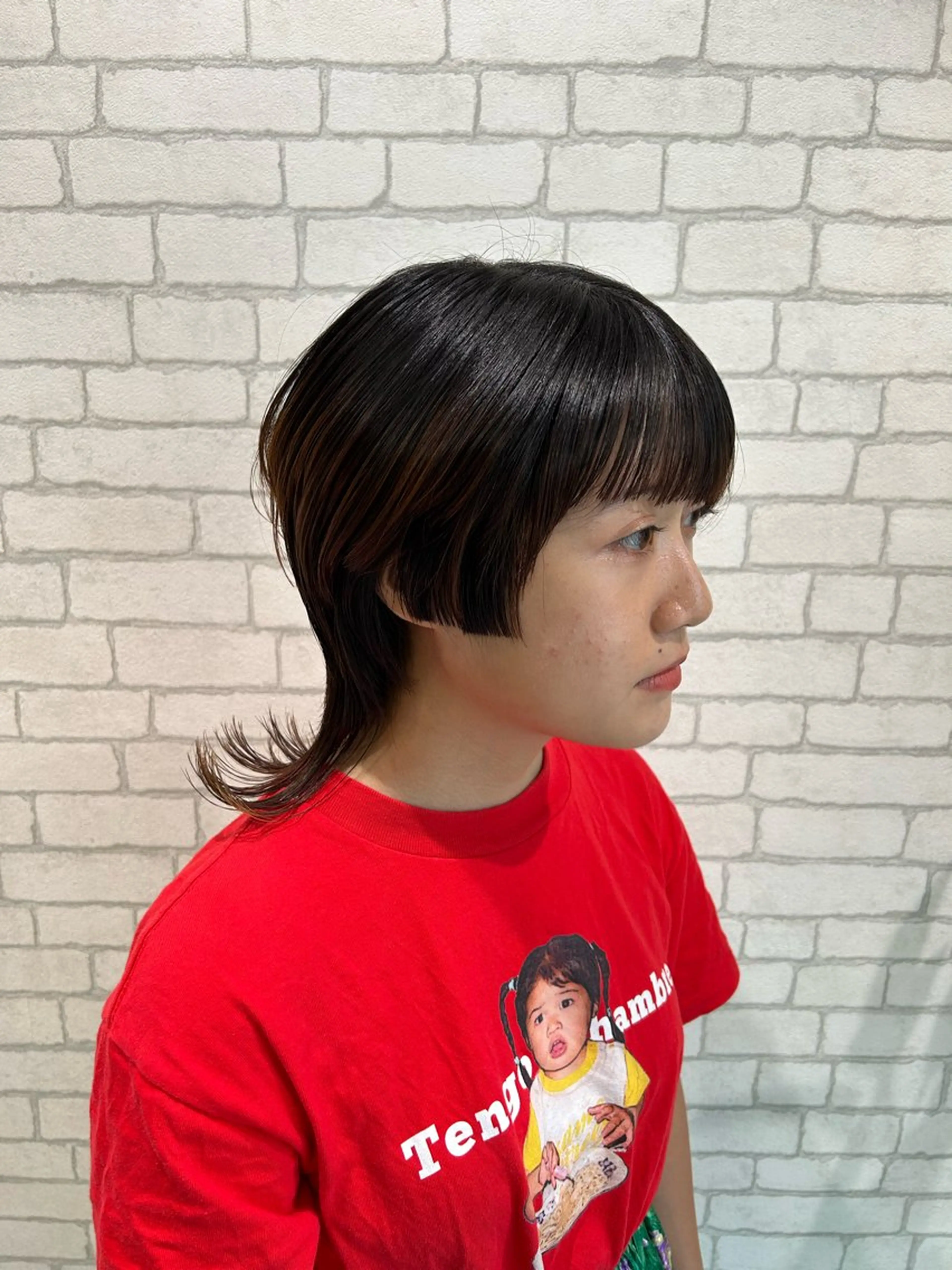 ショート ウルフカット カット 透明感カラー🫧 /有野ひかりのヘアスタイル