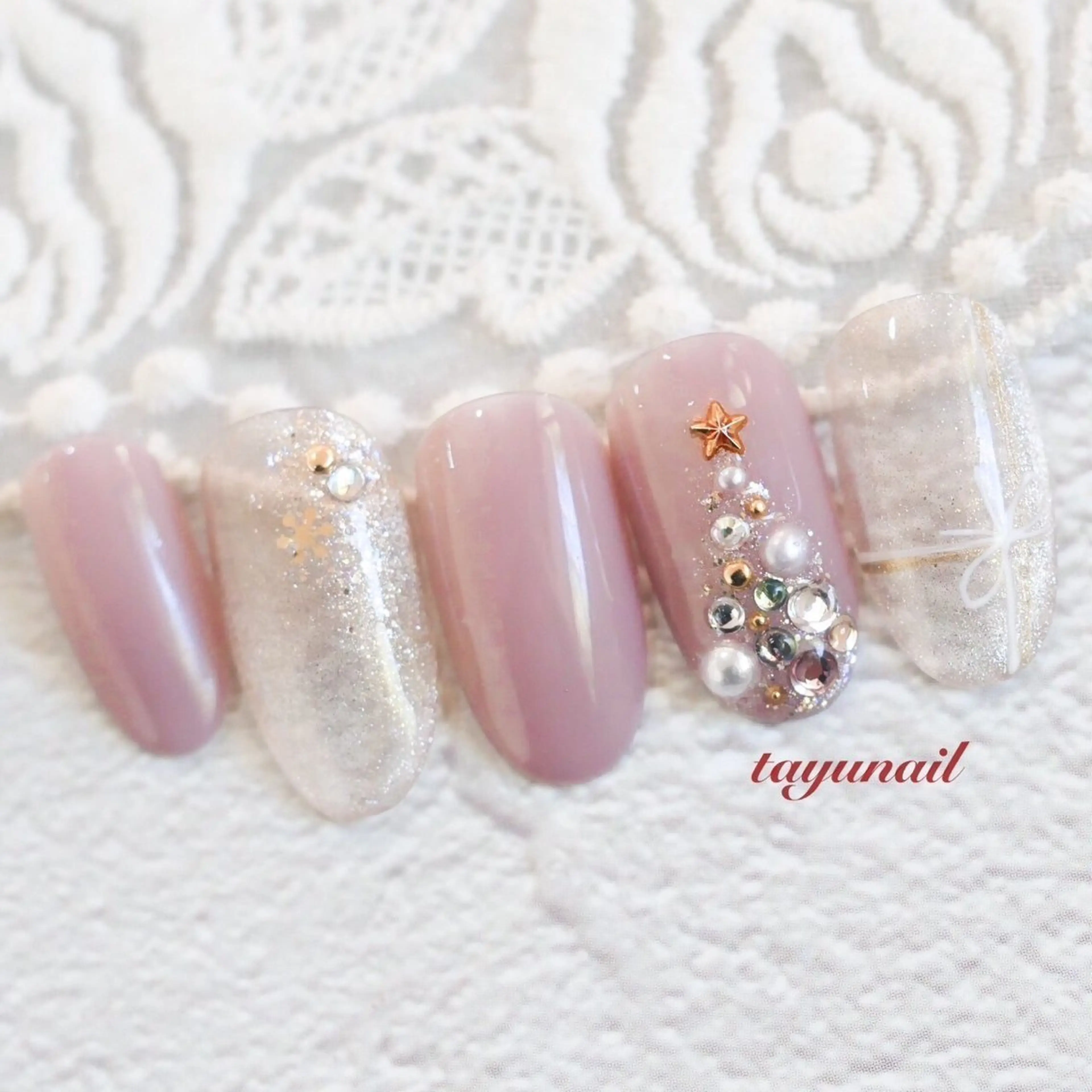 ネイル アートネイル ジェルネイル パラジェル ネイルサロン・ネイルスクール　たゆnail所属・ネイルサロン 【たゆnail】のネイルデザイン