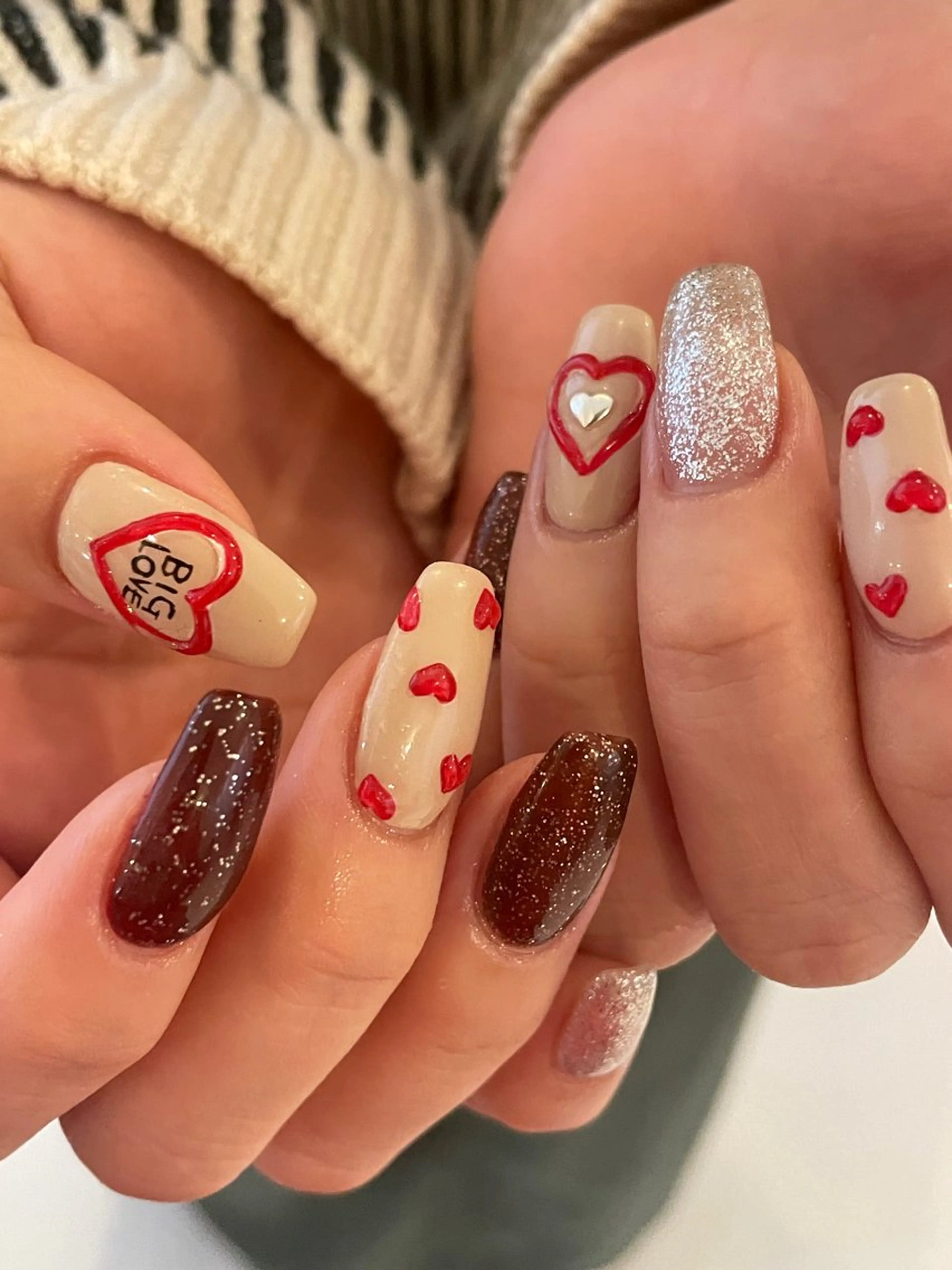 ミディアム ハンドネイル oak nail所属・myuone ☆miyuのネイルデザイン