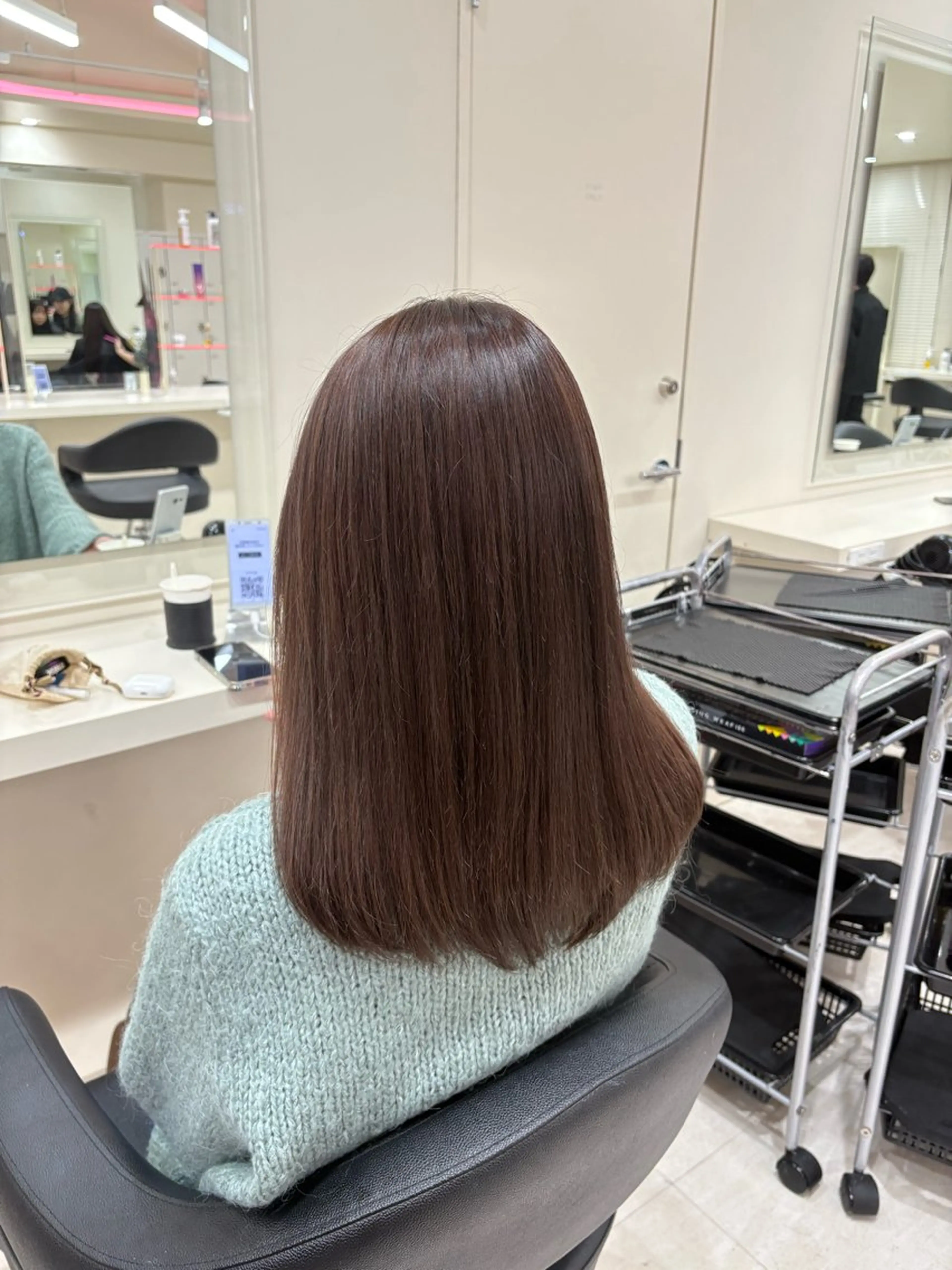 ミディアム カラー 💟RINNA 艶カラー💟のヘアスタイル