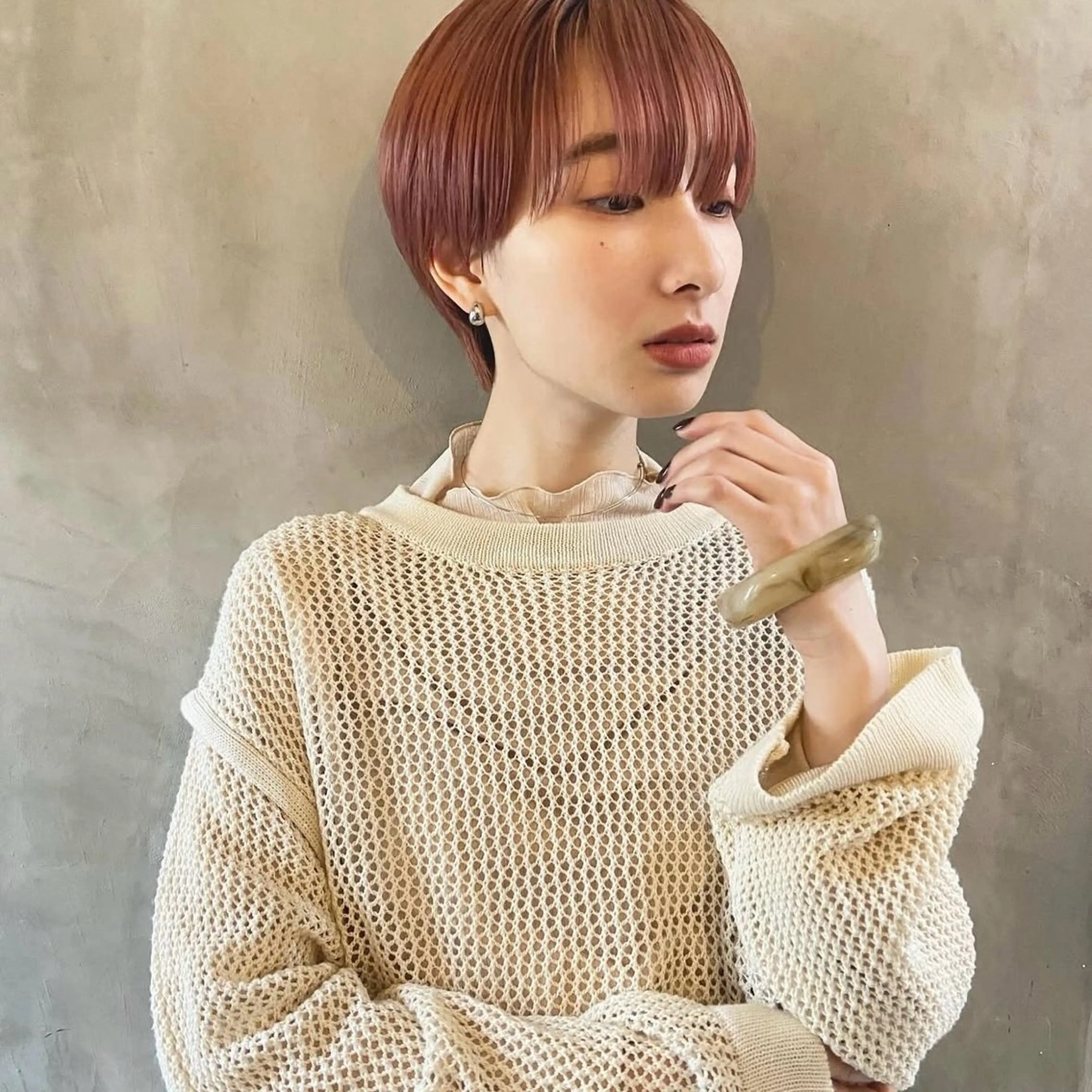 ショート ショートカット／パー マ🫧kotoneのヘアスタイル