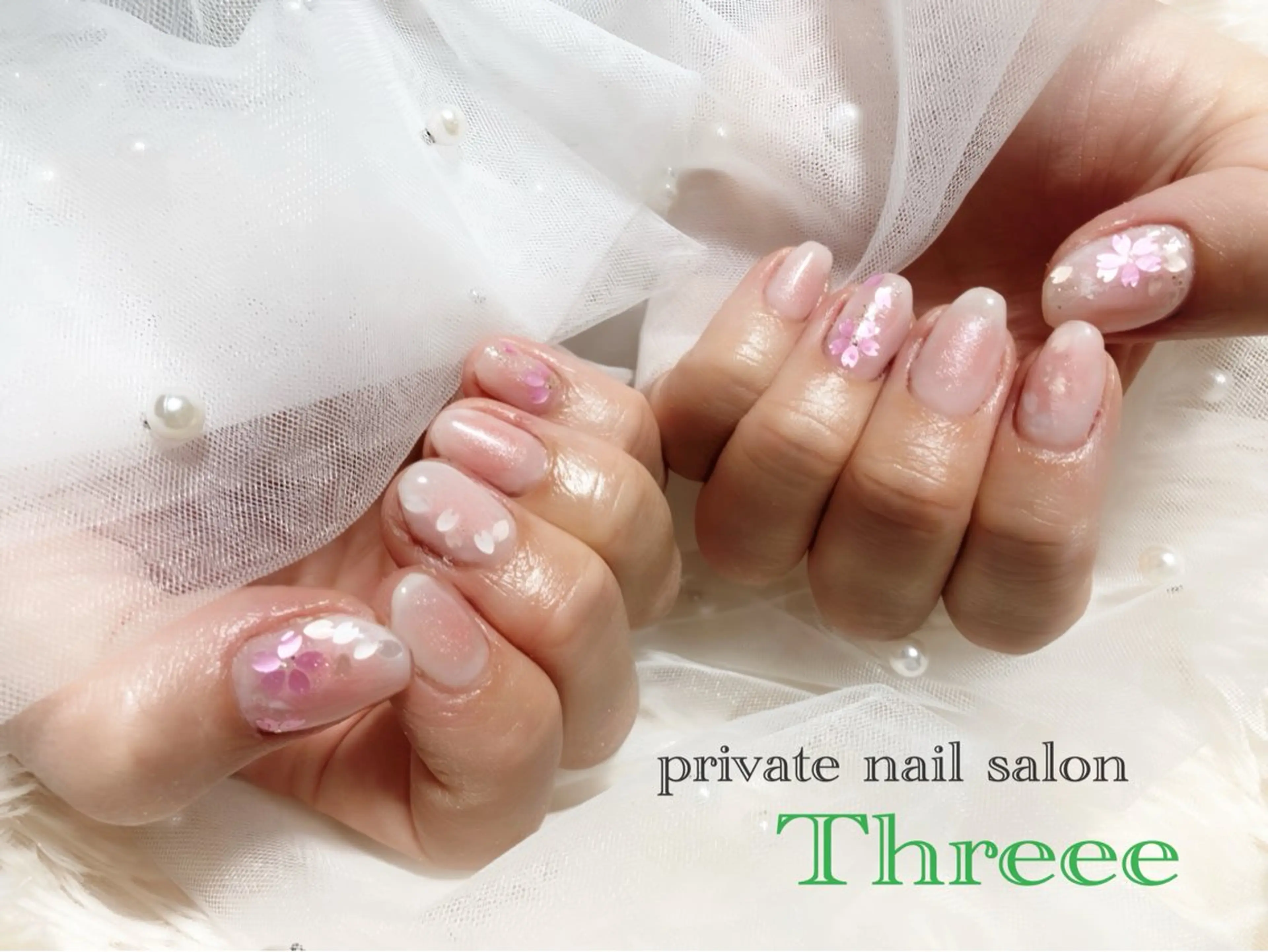 ネイル ハンドネイル Nail salon - Threee　-のネイルデザイン