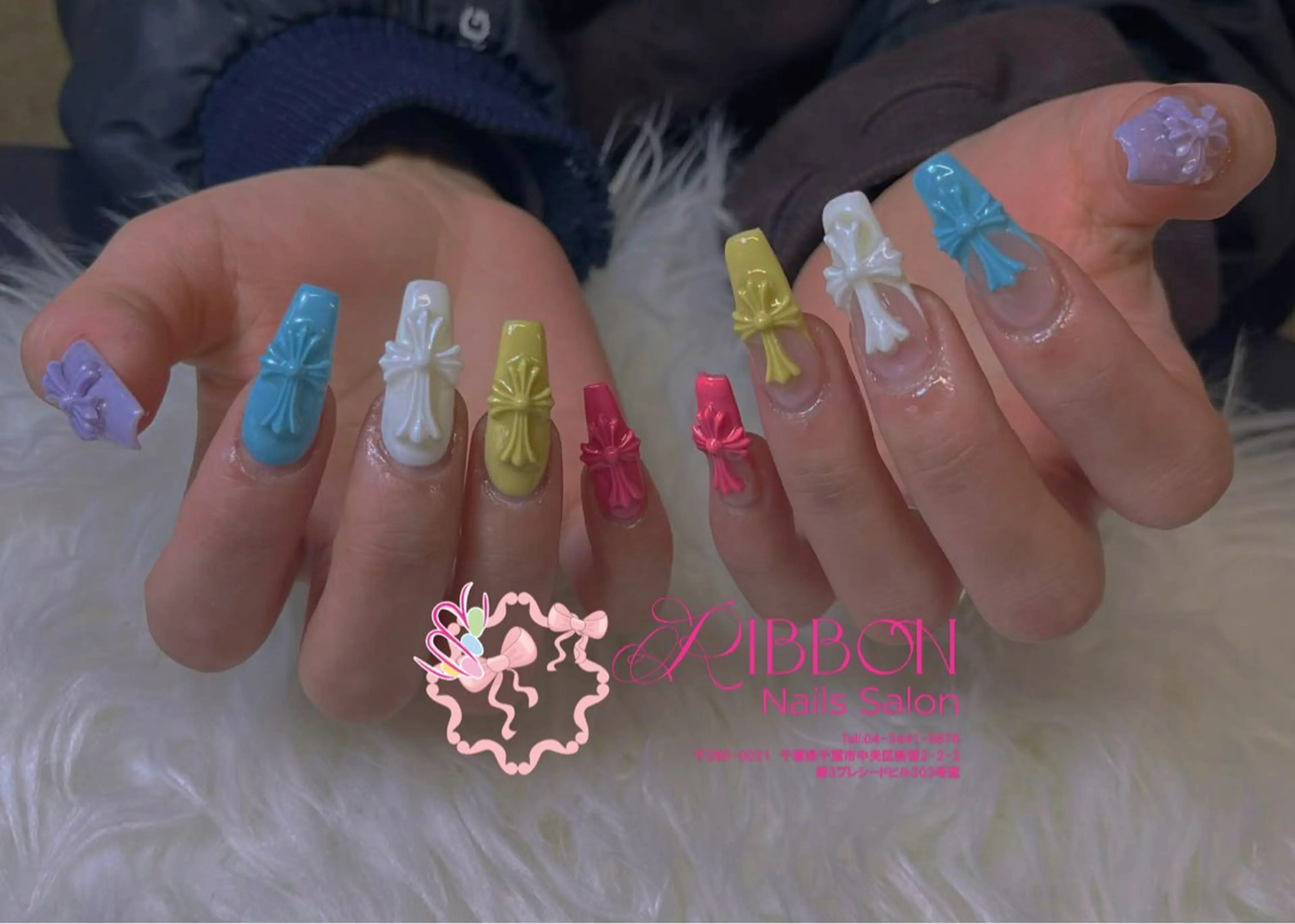 ネイル アートネイル チークネイル フットネイル フレンチネイル グラデーション ハンドネイル Ribbonnail salonのネイルデザイン