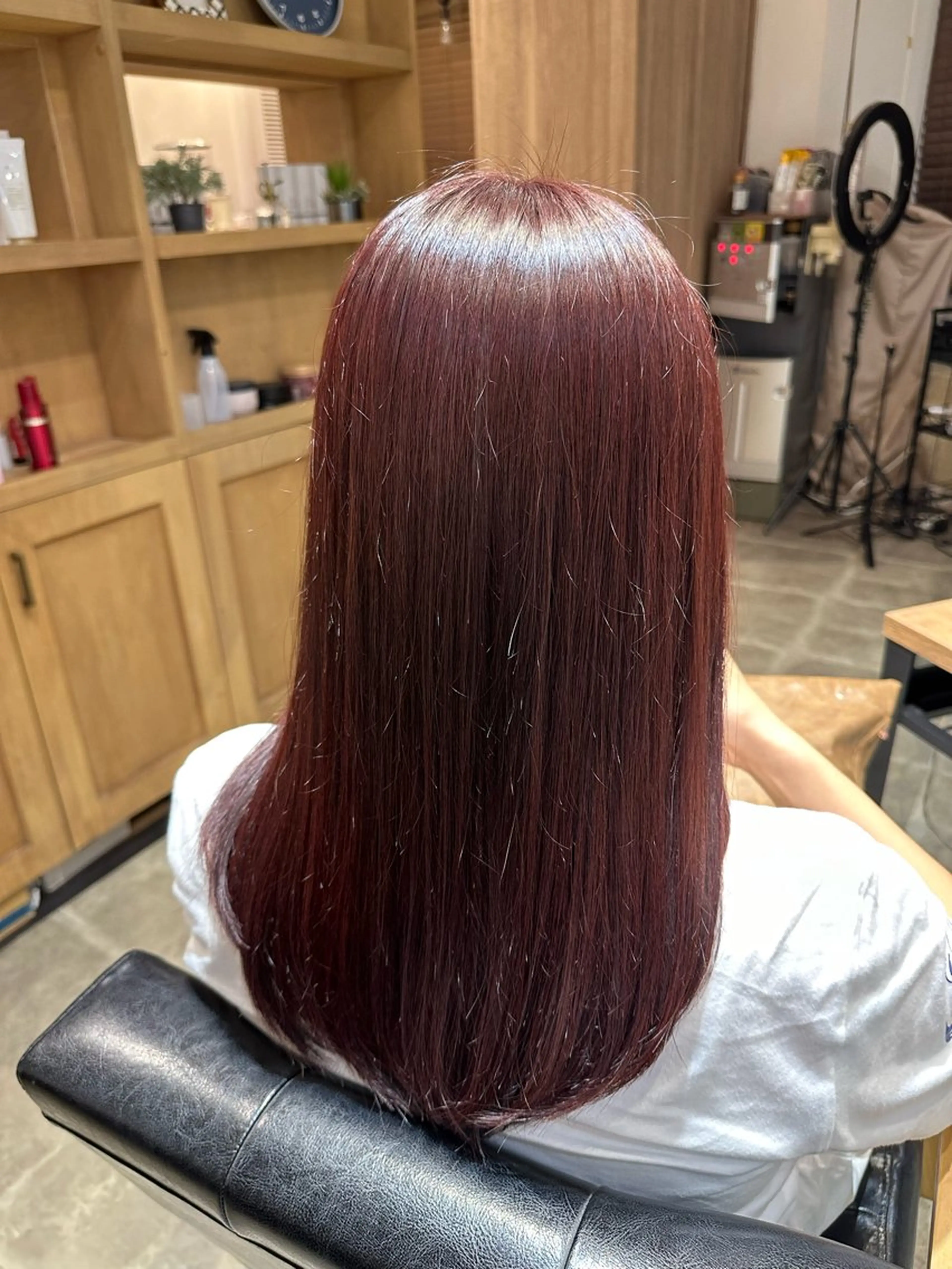 セミロング La bonheur hair reve 池袋店所属・🐈‍⬛ マナカ🐈‍⬛のヘアスタイル