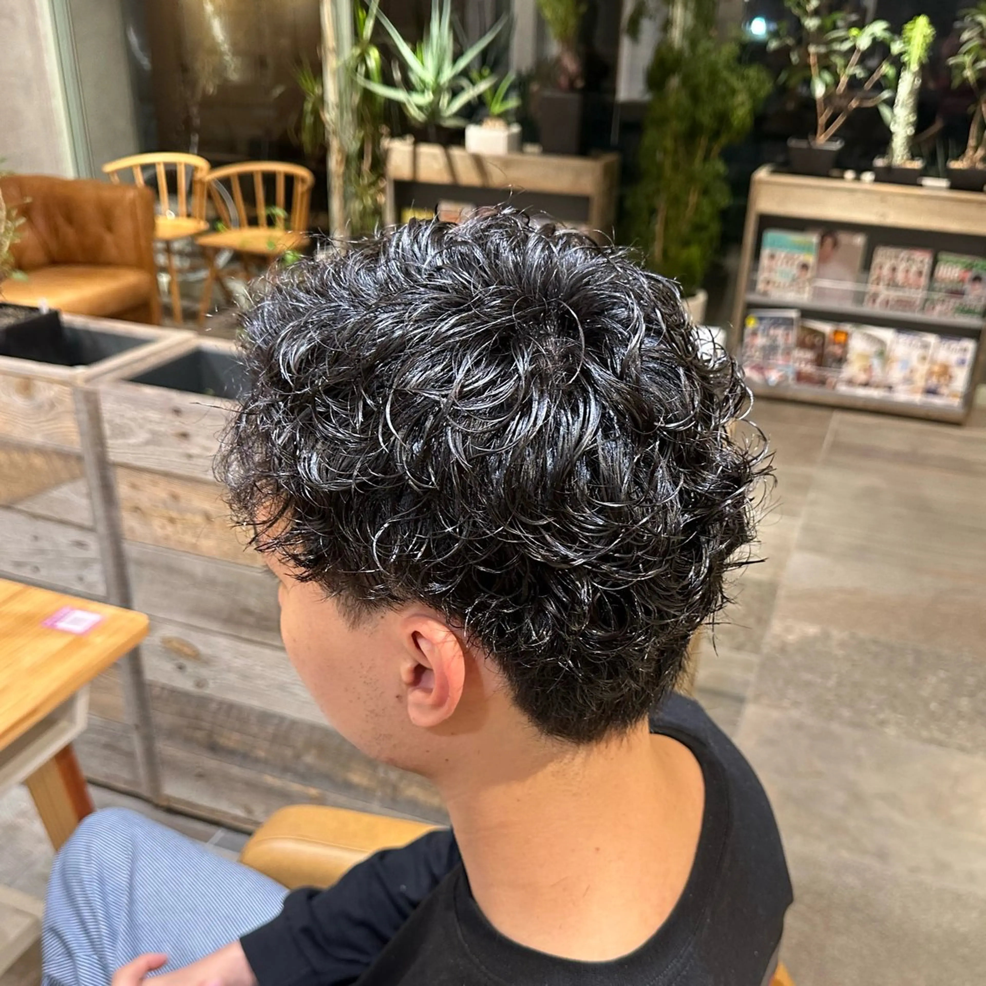 【人気𝑵𝑶.𝟏】✁メンズカット+ナチュラル似合わせパーマの写真