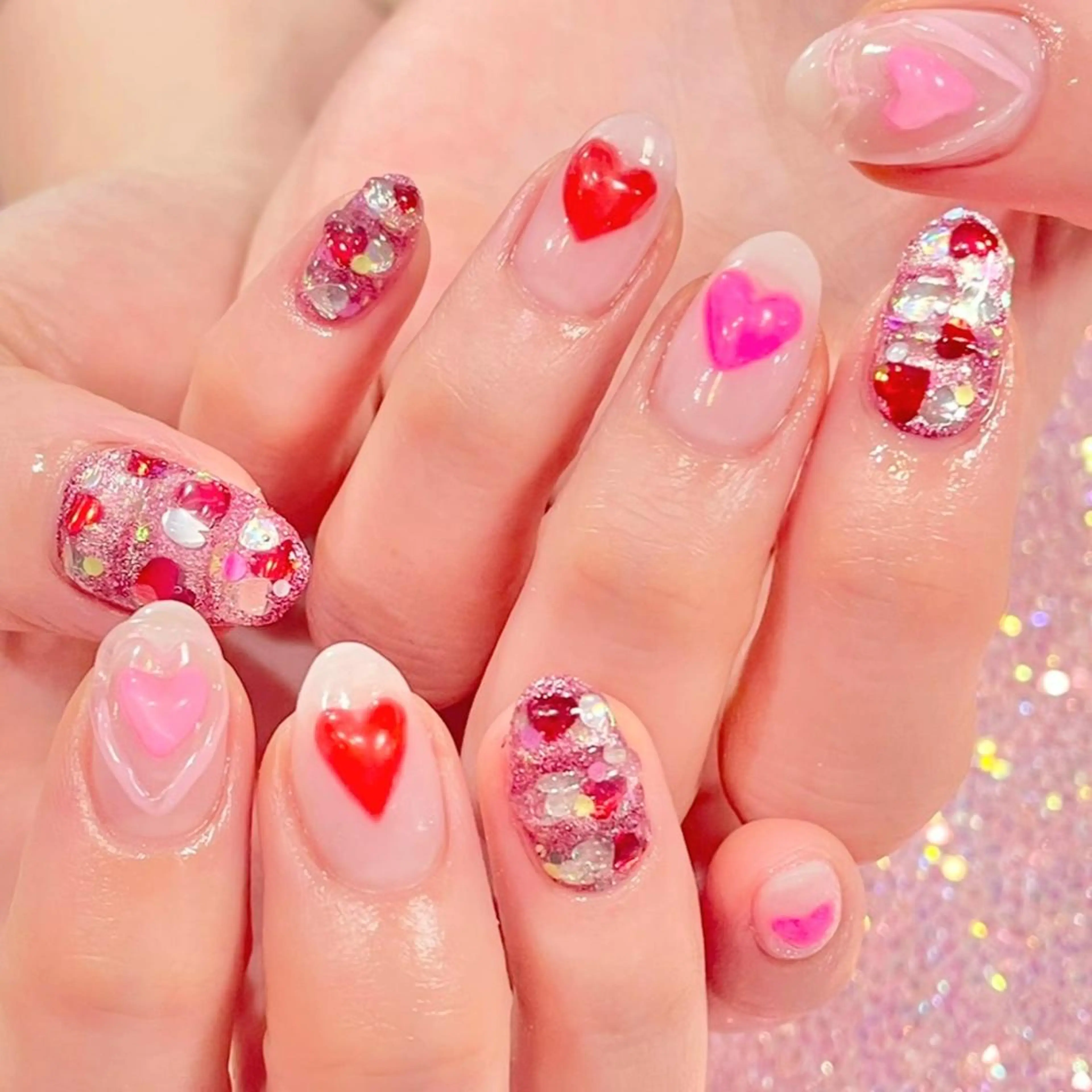 ネイル 韓国ネイル ハンドネイル Menail 心斎橋 本店☆南船場移転☆のネイルデザイン