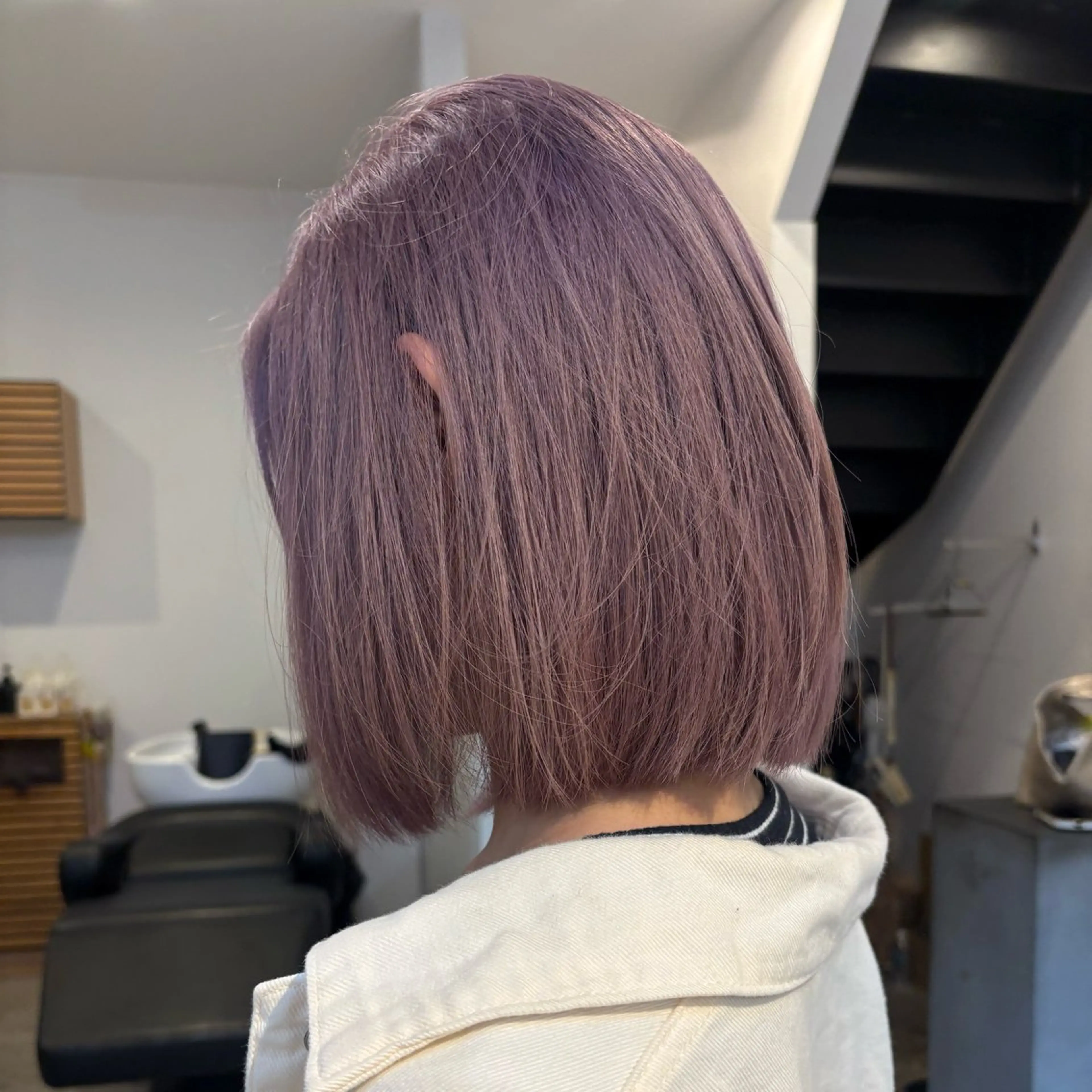 ショート ヘアカラー みさき/レイヤー/ハ イトーン指名No.1のヘアスタイル