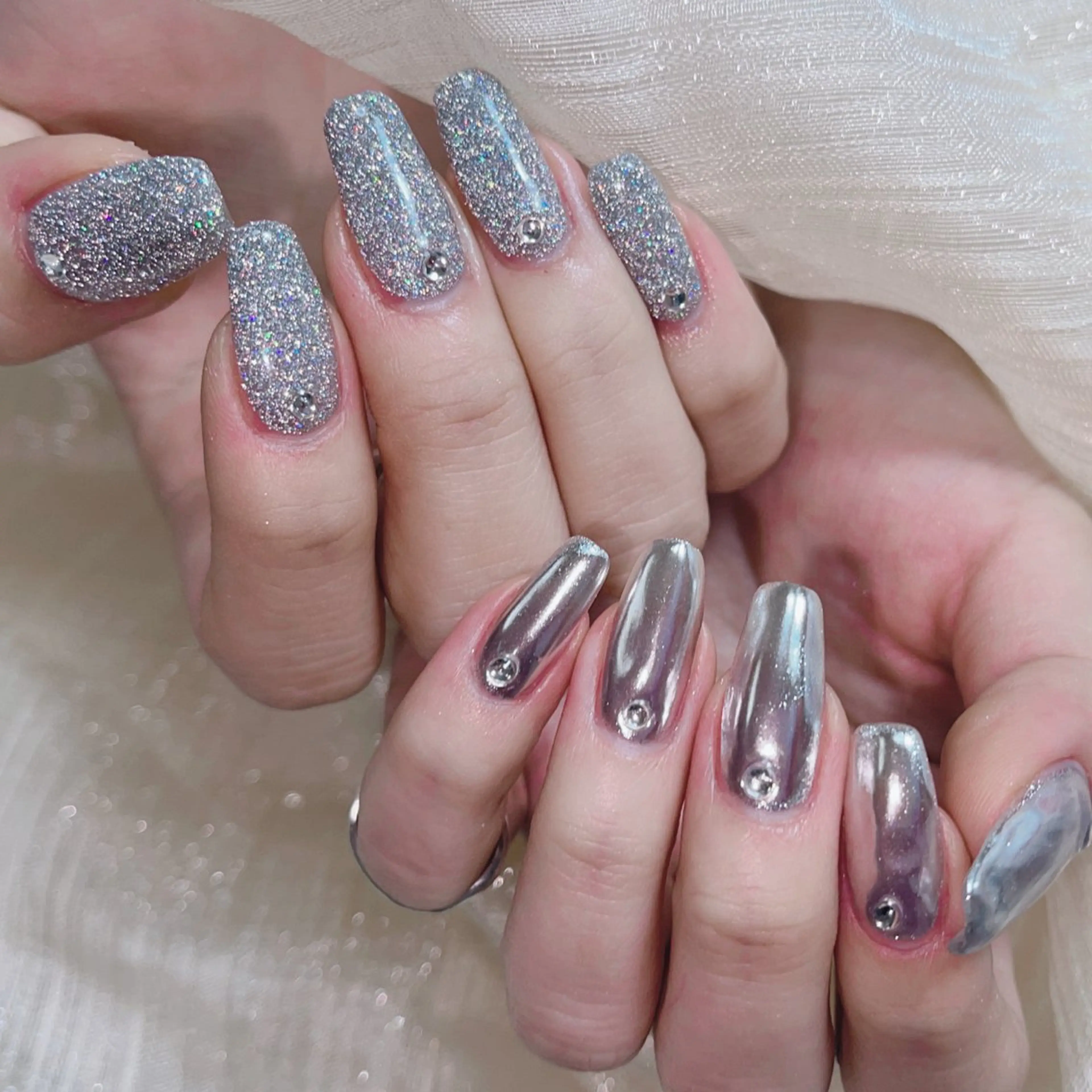 ネイル 🎀ネイルサロン エクラYUI🎀のネイルデザイン