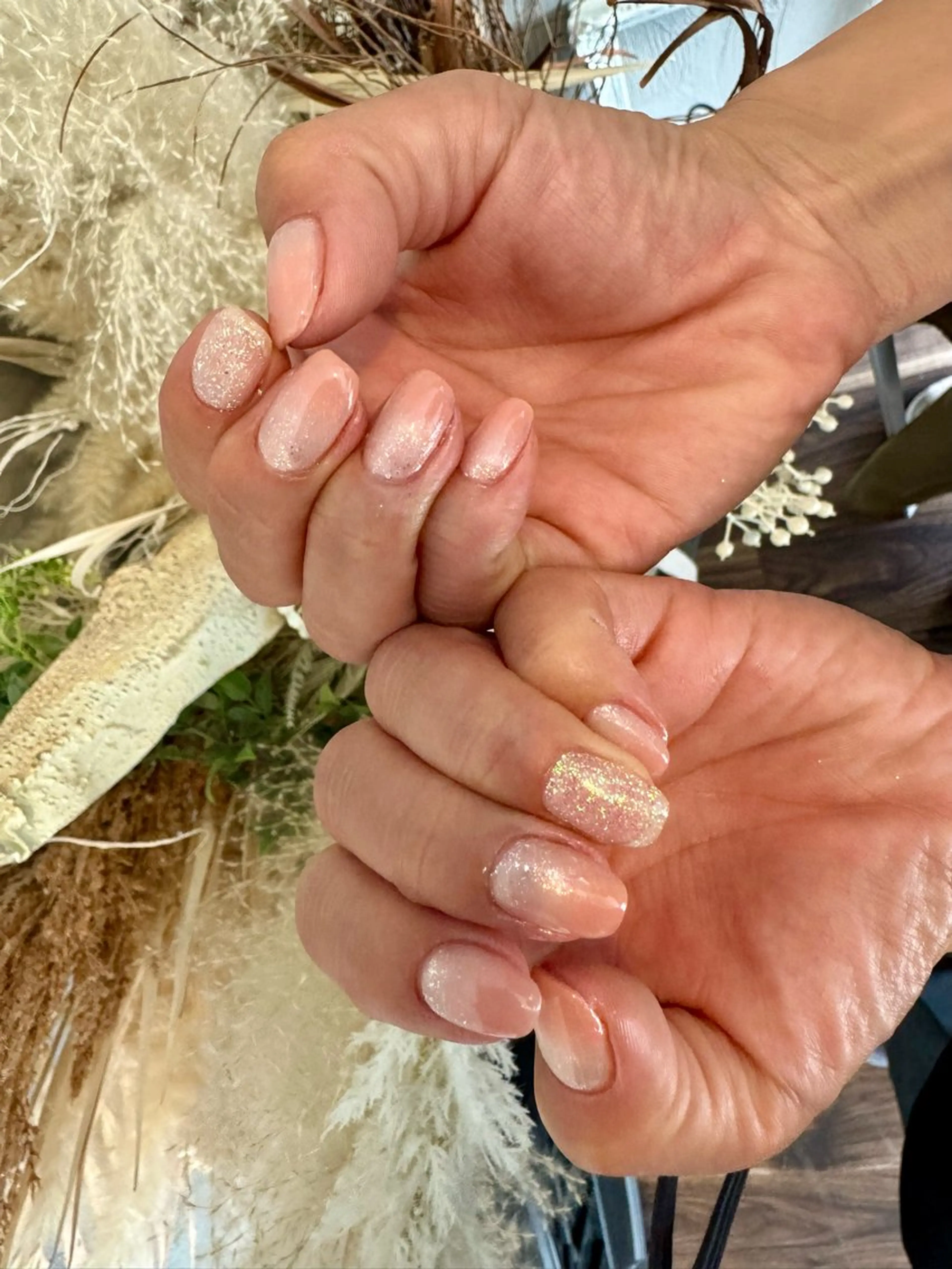 ネイル グラデーション キラキラネイル ラメ(グリッター) Twin Eight  Nail&Eyelash（旧：Lumiere）所属・Miho.Nail TwinEightのネイルデザイン