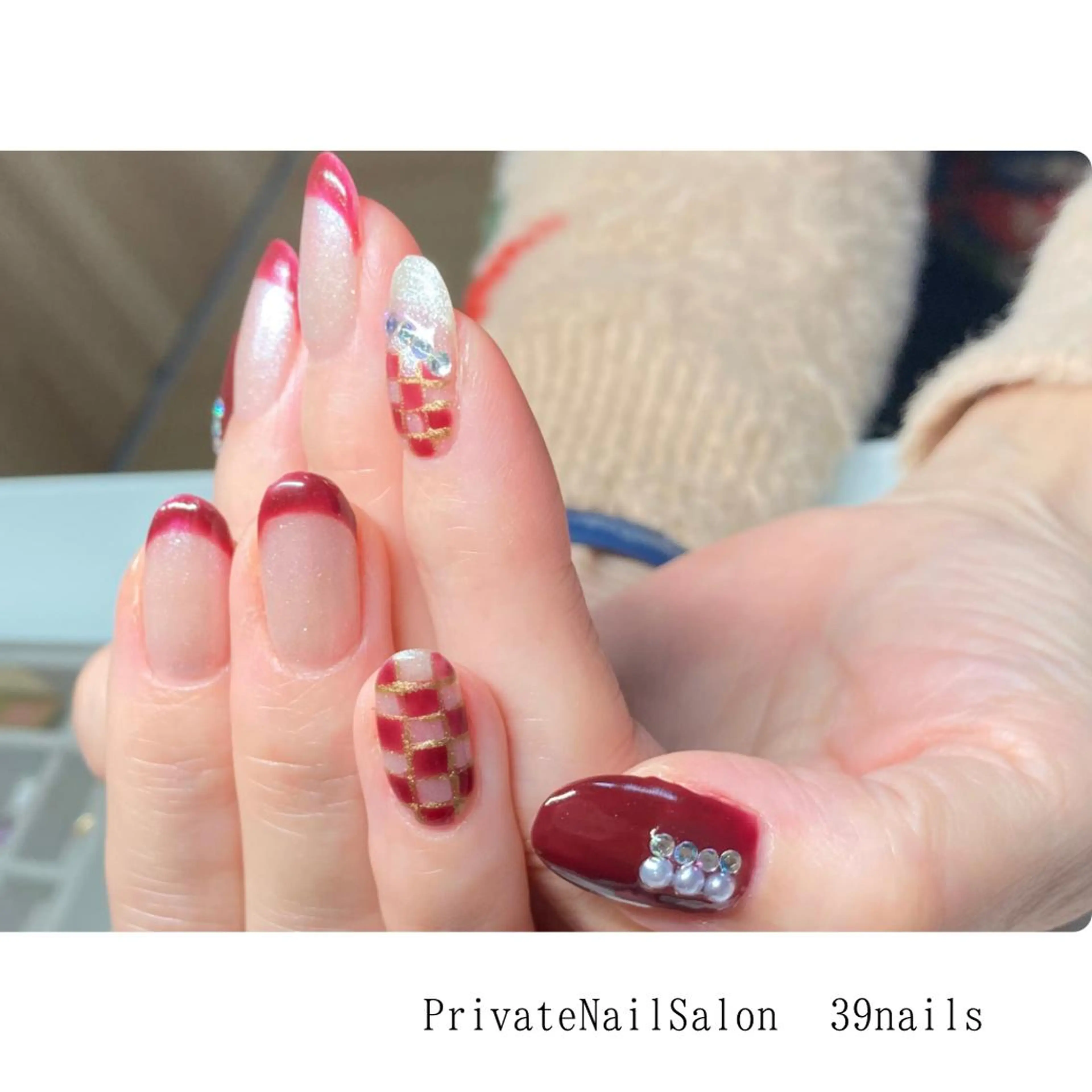 ネイル 39-nails EharaMikuのネイルデザイン