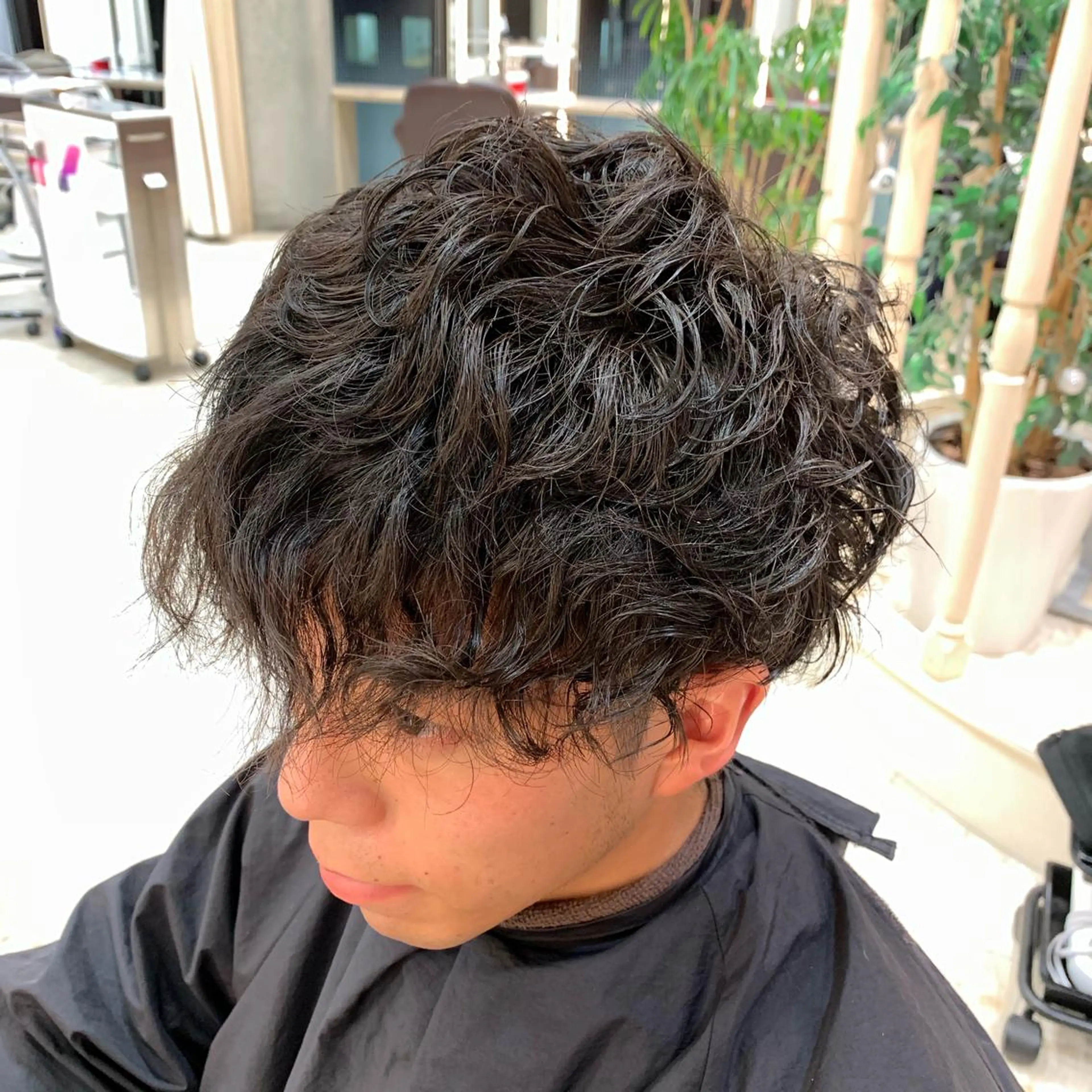 パーマ メンズ サソウ ユリエ🥥のヘアスタイル