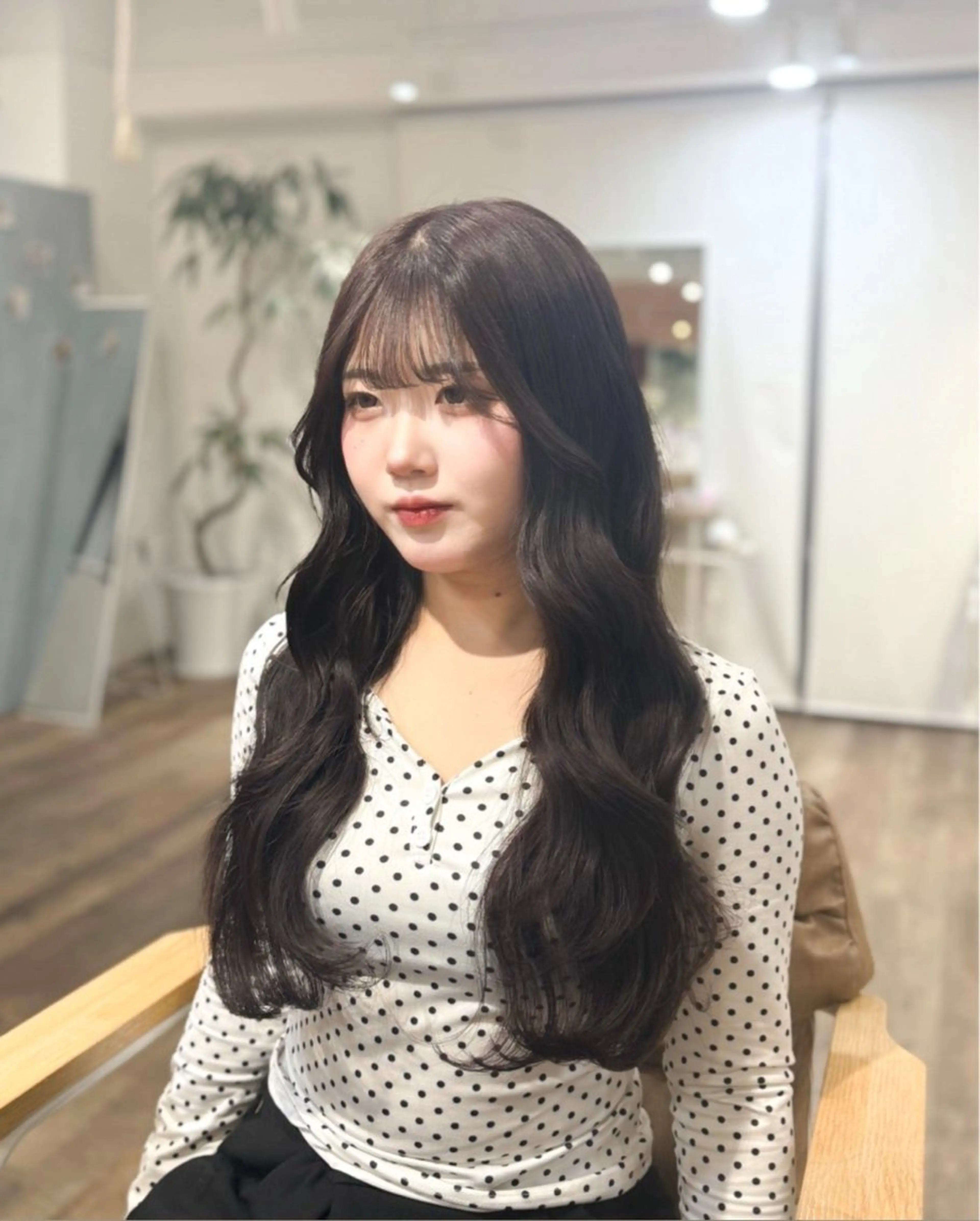 ロング カラー カット ヘアカラー yuzua/透明感/ レイヤー/大人可愛いのヘアスタイル