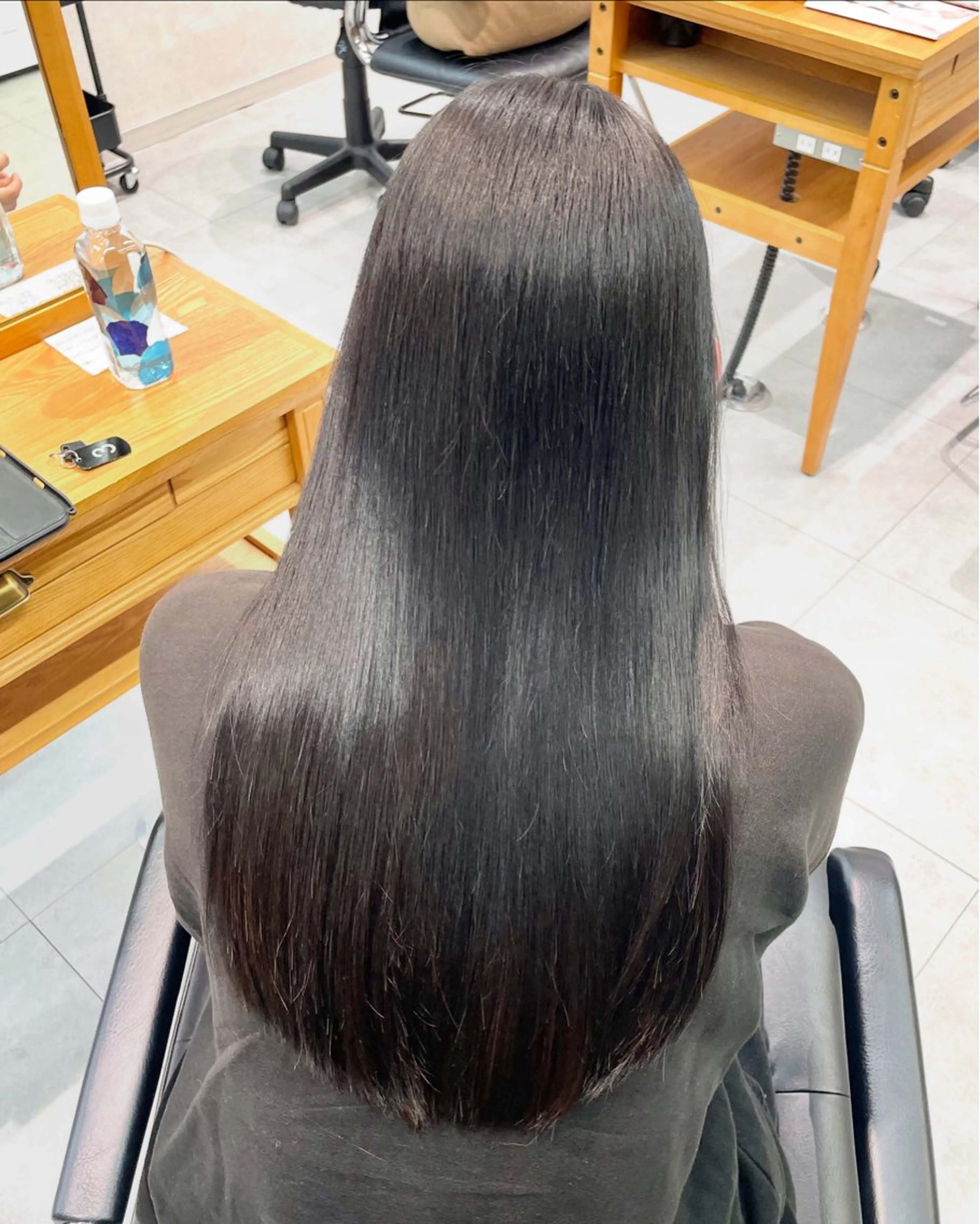 【🌟透明感艶カラー🌟】カット+カラー+ケラチントリートメントの写真