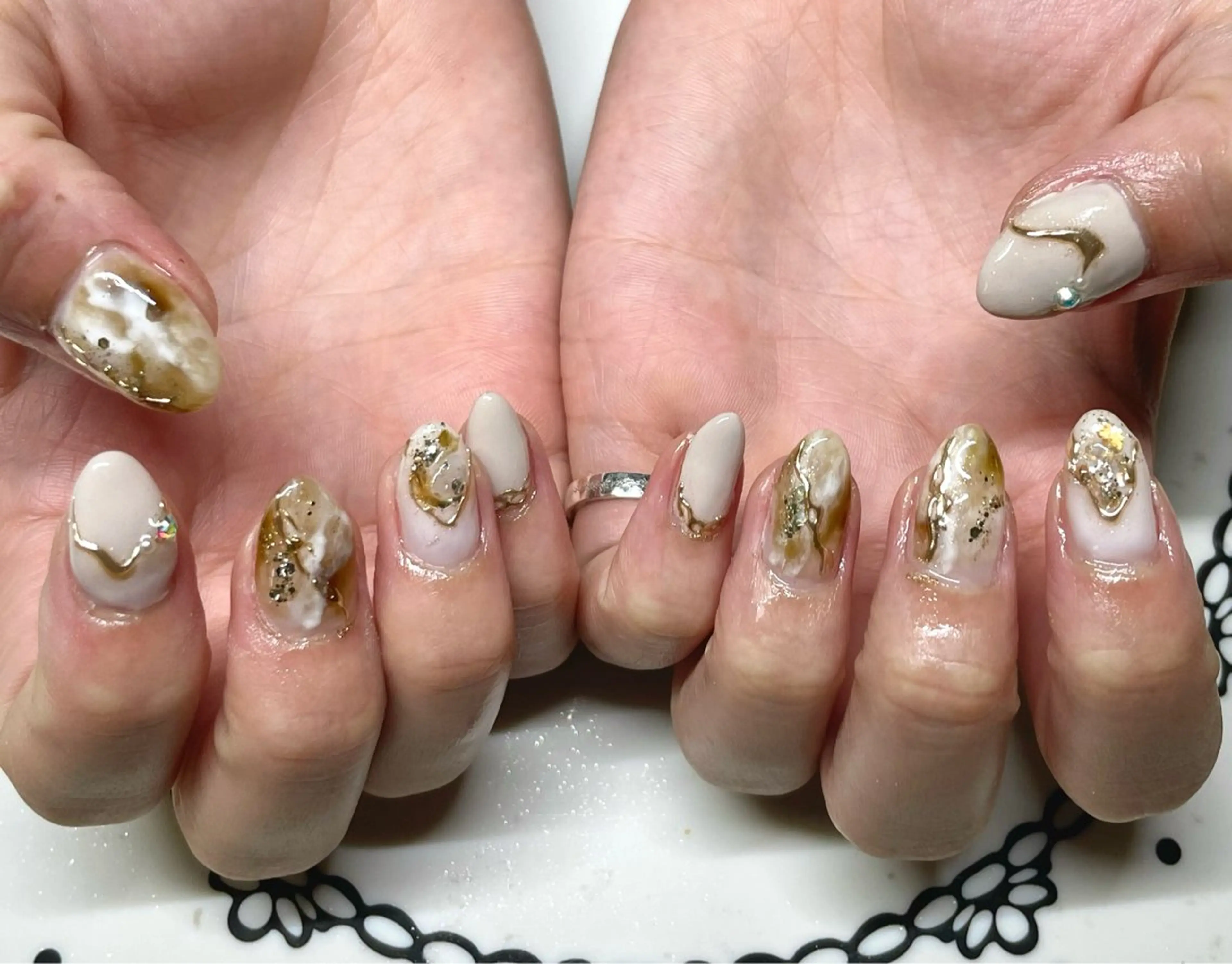 ネイル ハンドネイル nailsalon sugarr所属・nailist cocoのネイルデザイン