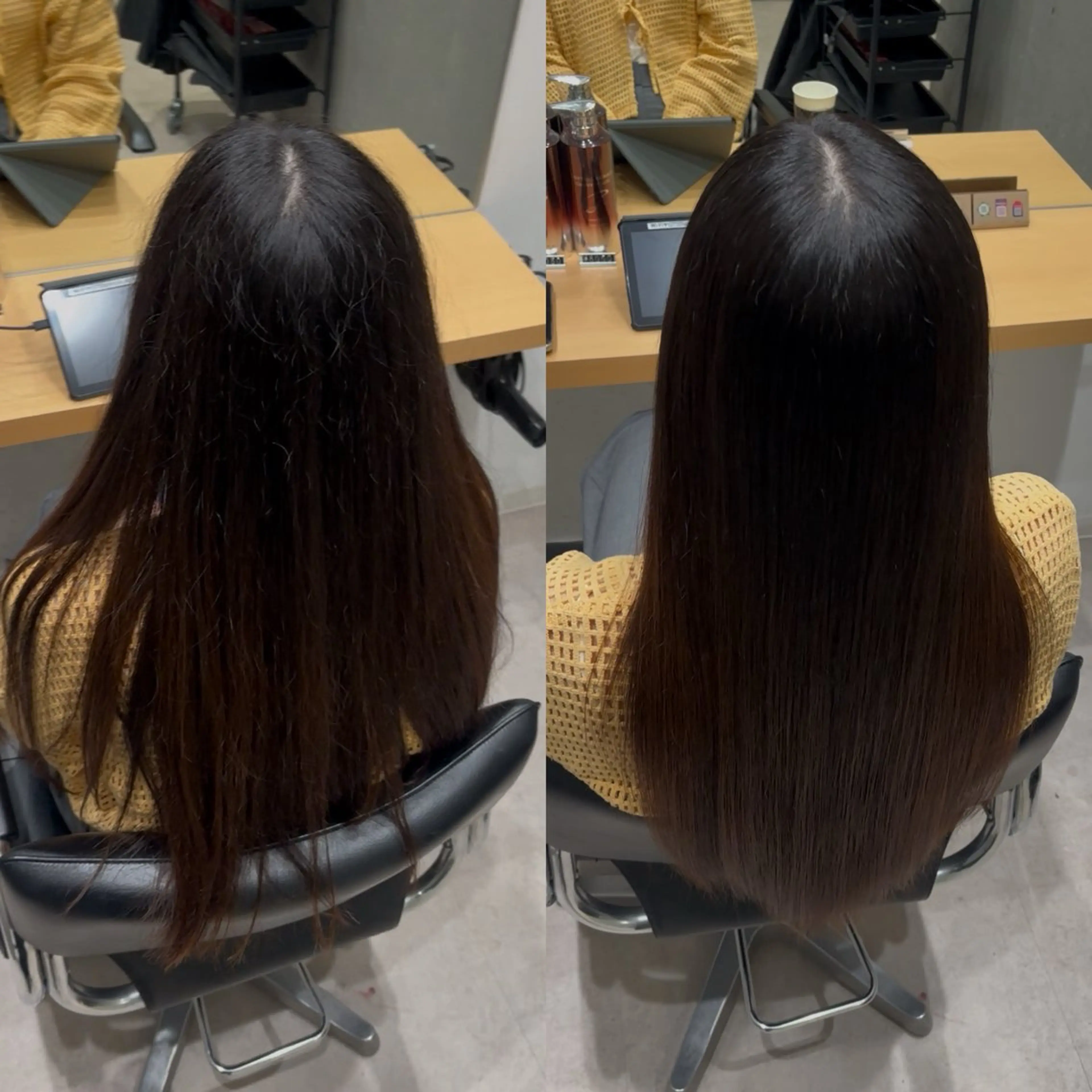 セミロング 髪質改善 トリートメント トリートメント 髪質改善ヘアケア 艶髪特化/上田のヘアスタイル