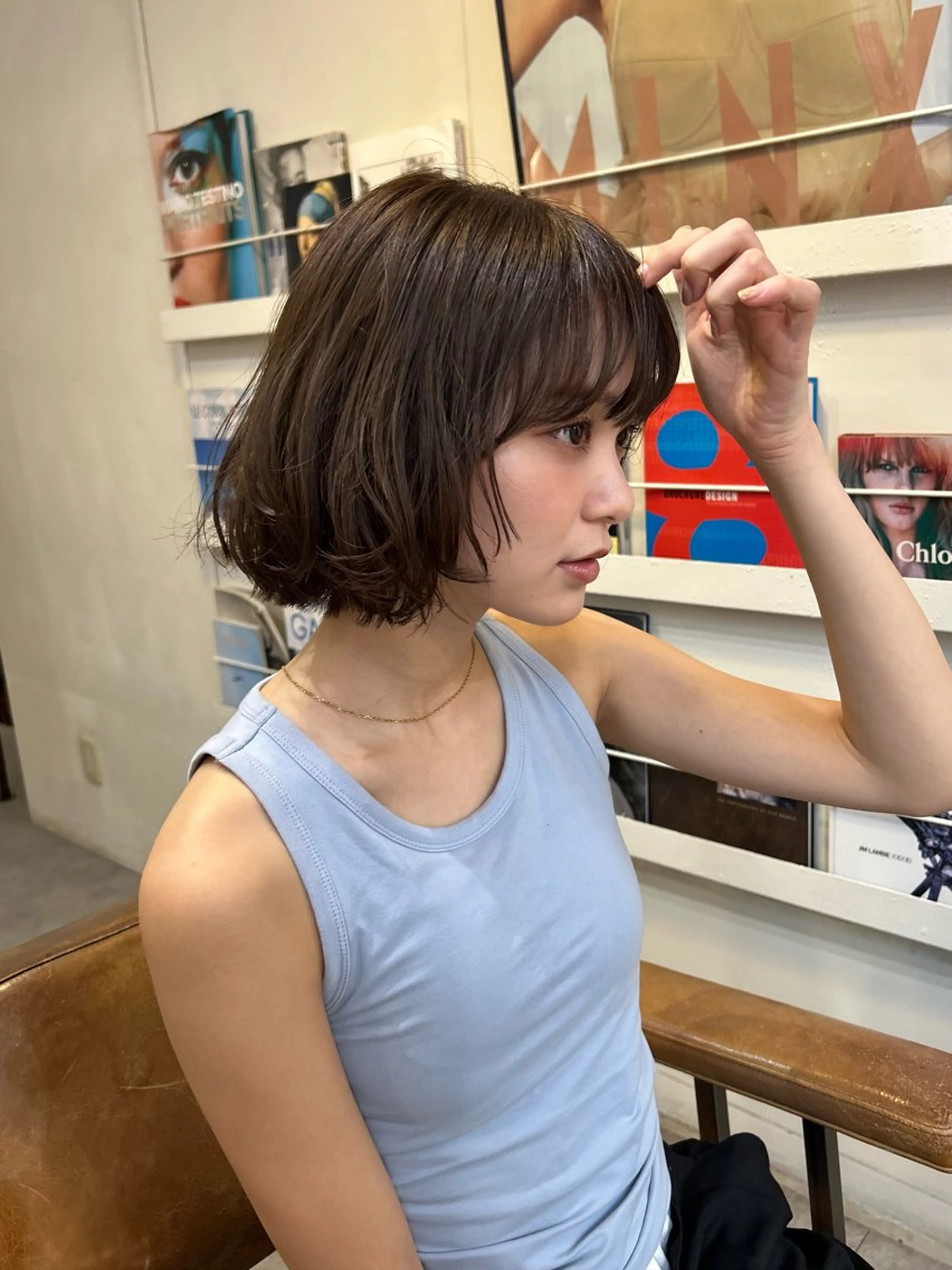 ショート MINX aoyama所属・似合わせボブ/縮毛 矯正/りょうたのヘアスタイル