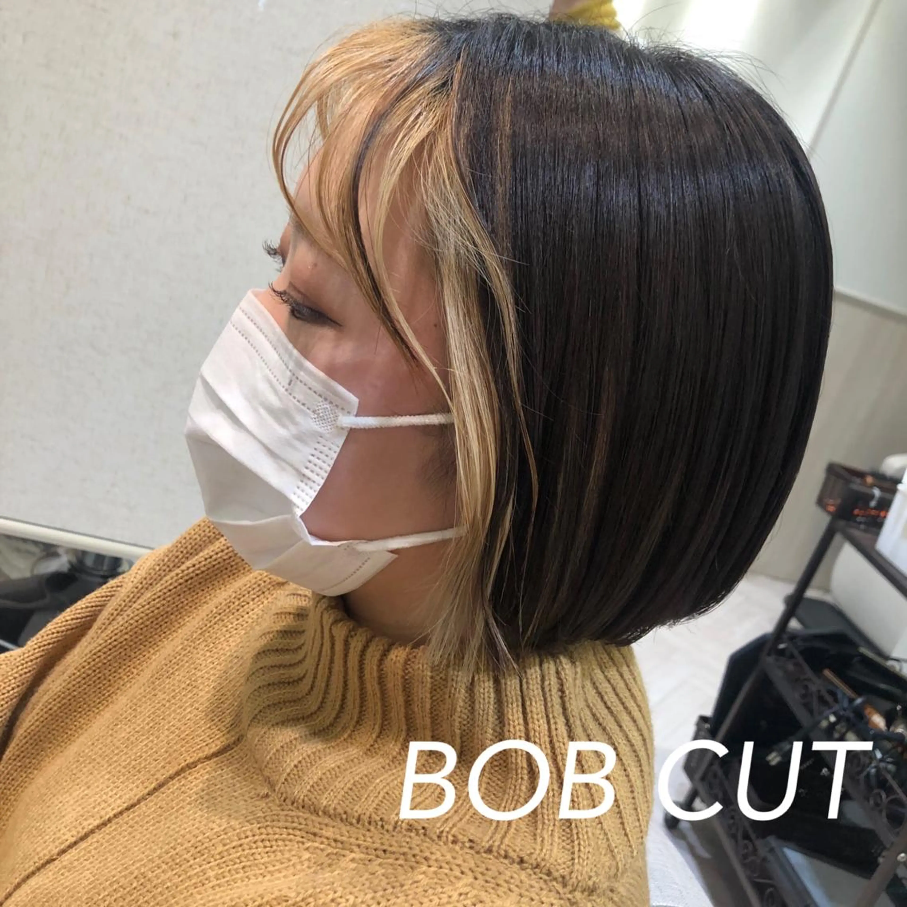 ミディアム ボブ MYA 🤍kanaのヘアスタイル