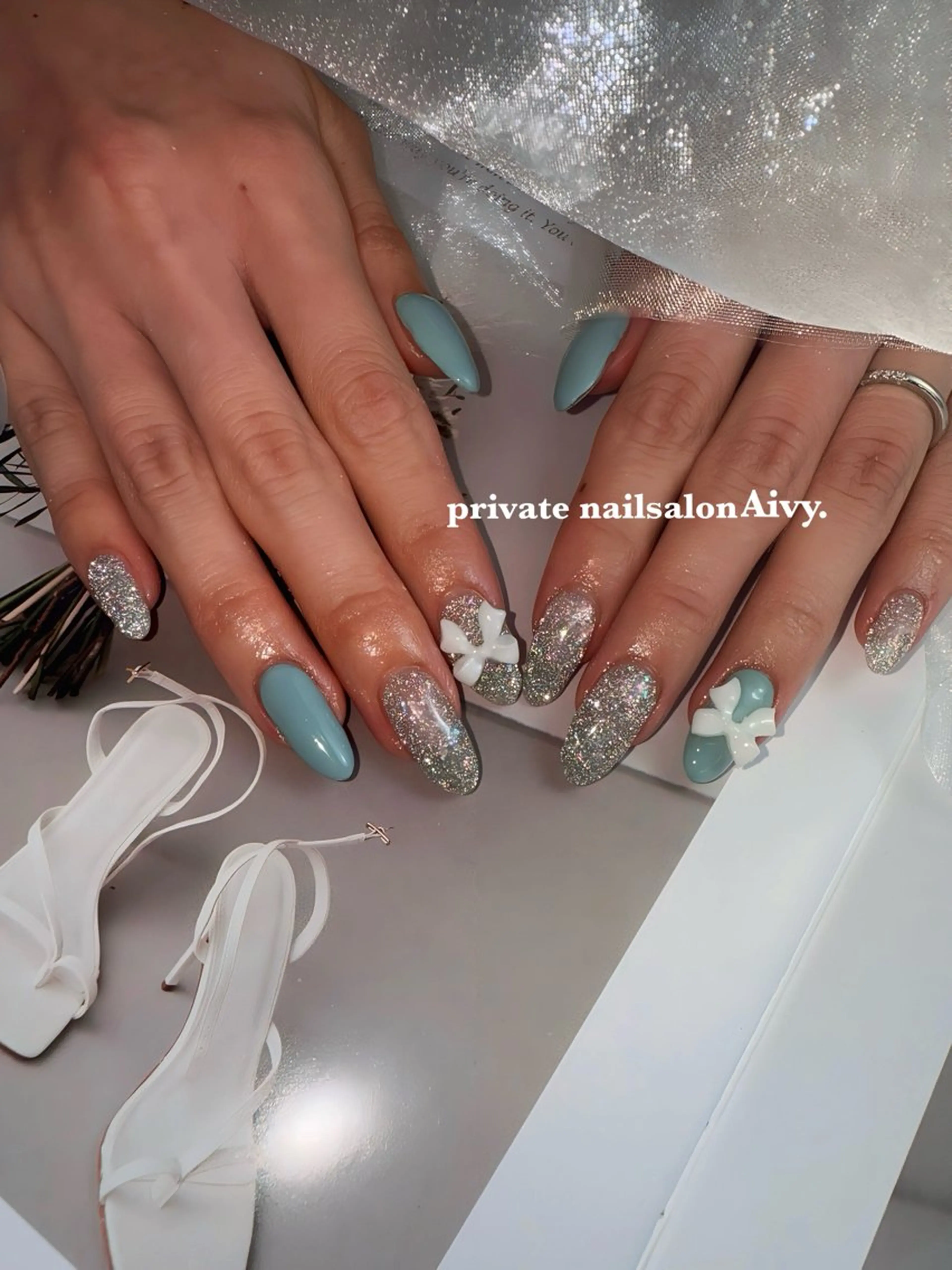 ネイル ニュアンス🌿‬ Aivy./アイビーのネイルデザイン