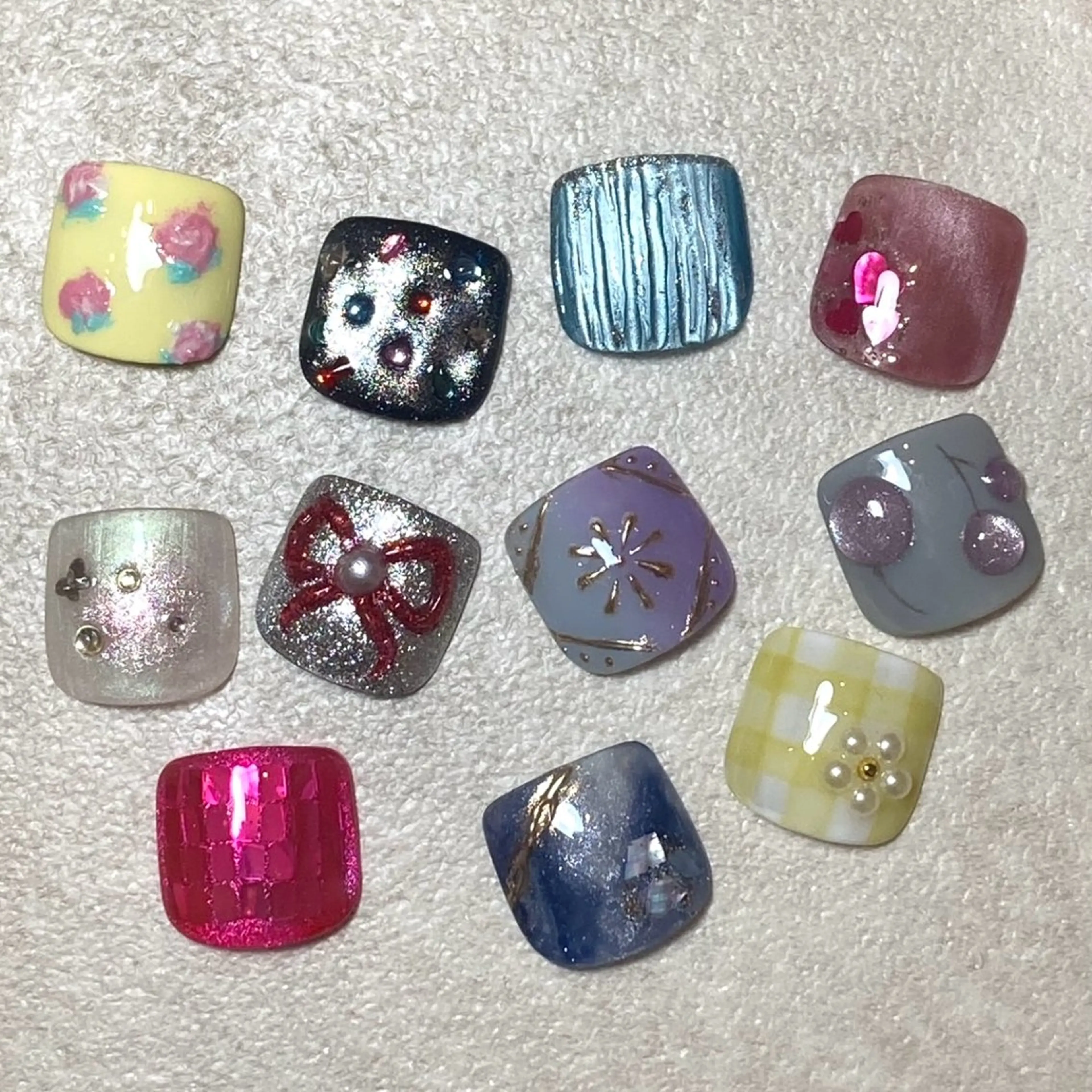 【フット🐾】選べる親指1本デザイン✨️¥6,800の写真