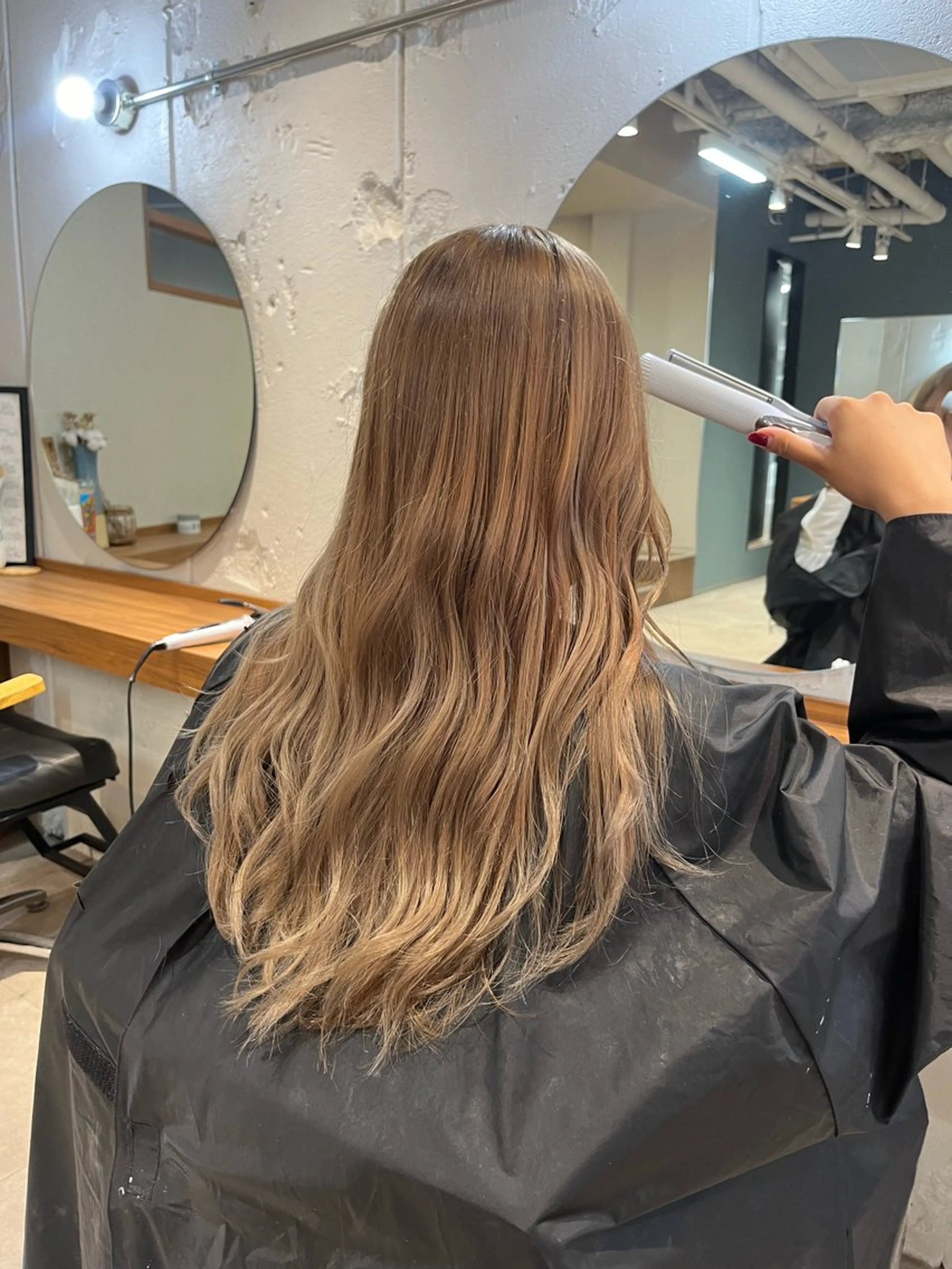 ロング カラー 岡本 太陽☀️のヘアスタイル