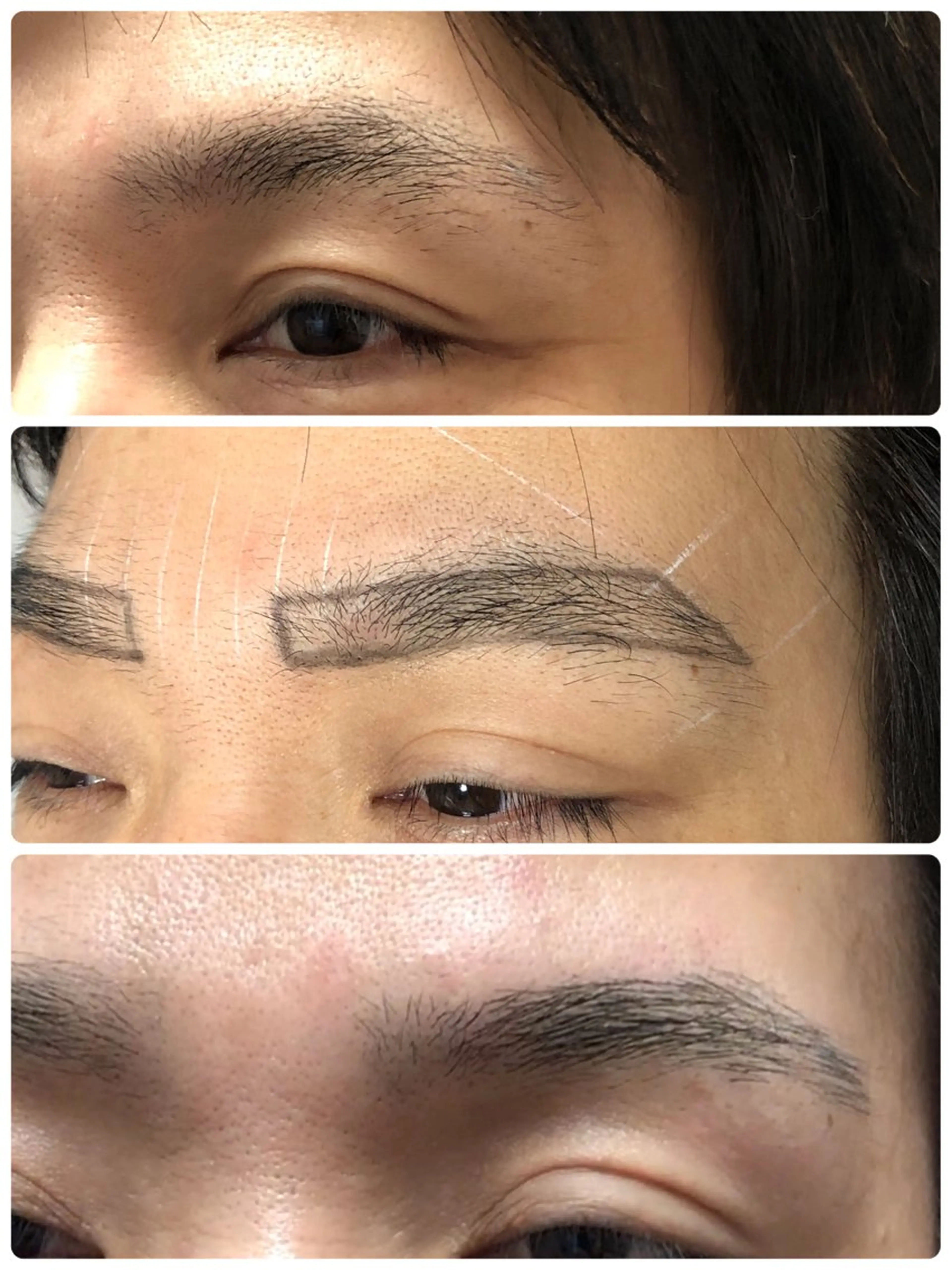 メンズ アイブロウ cémo~セモ~所属・オーダーメイド眉毛& フェイシャルワックスの眉毛・アイブロウイメージ