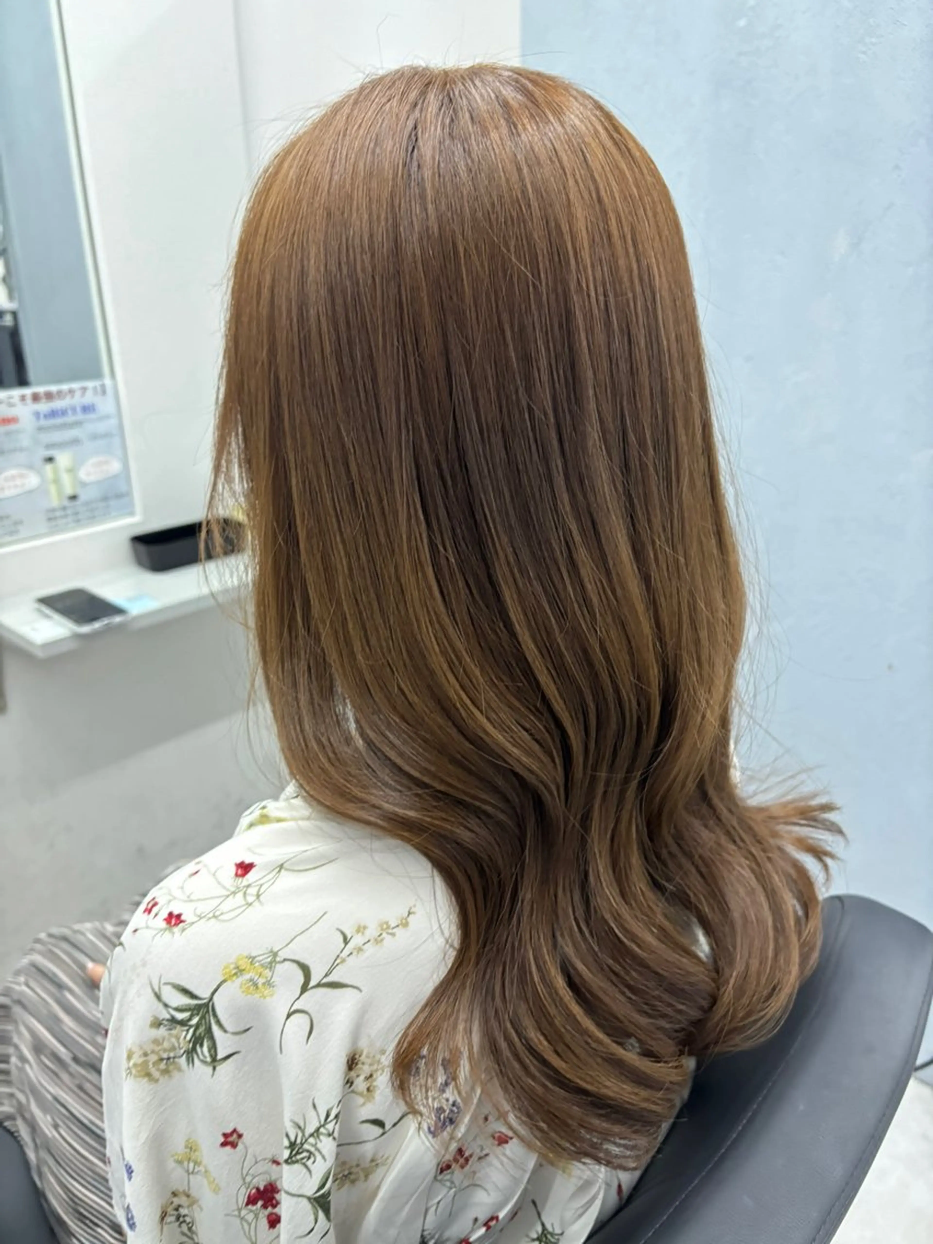 カラー 透明感♡くすみカラー shiori/小岩のヘアスタイル