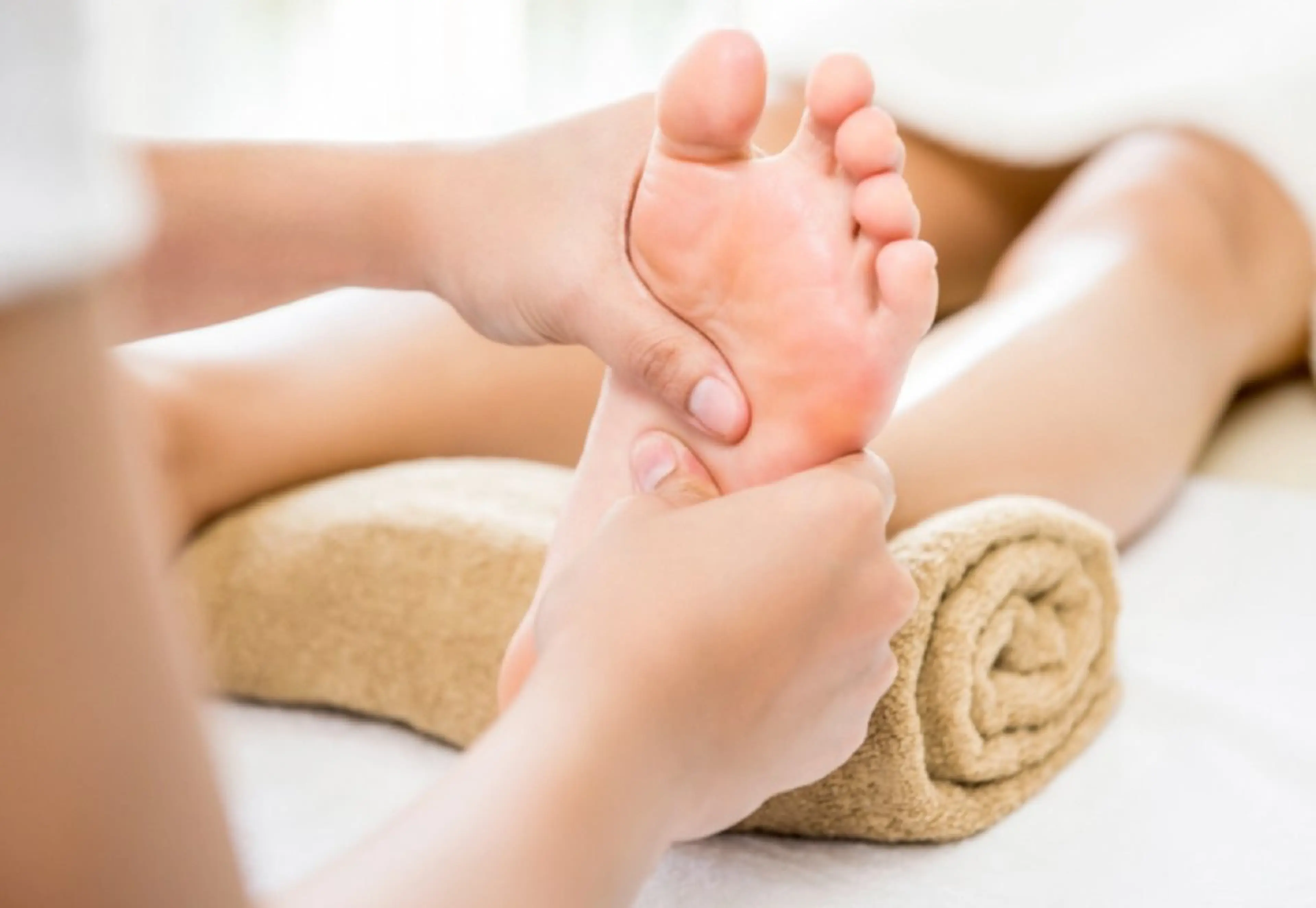 《フットリンパケア40分足浴＋ドリンクサービス》足裏から太ももまでの写真