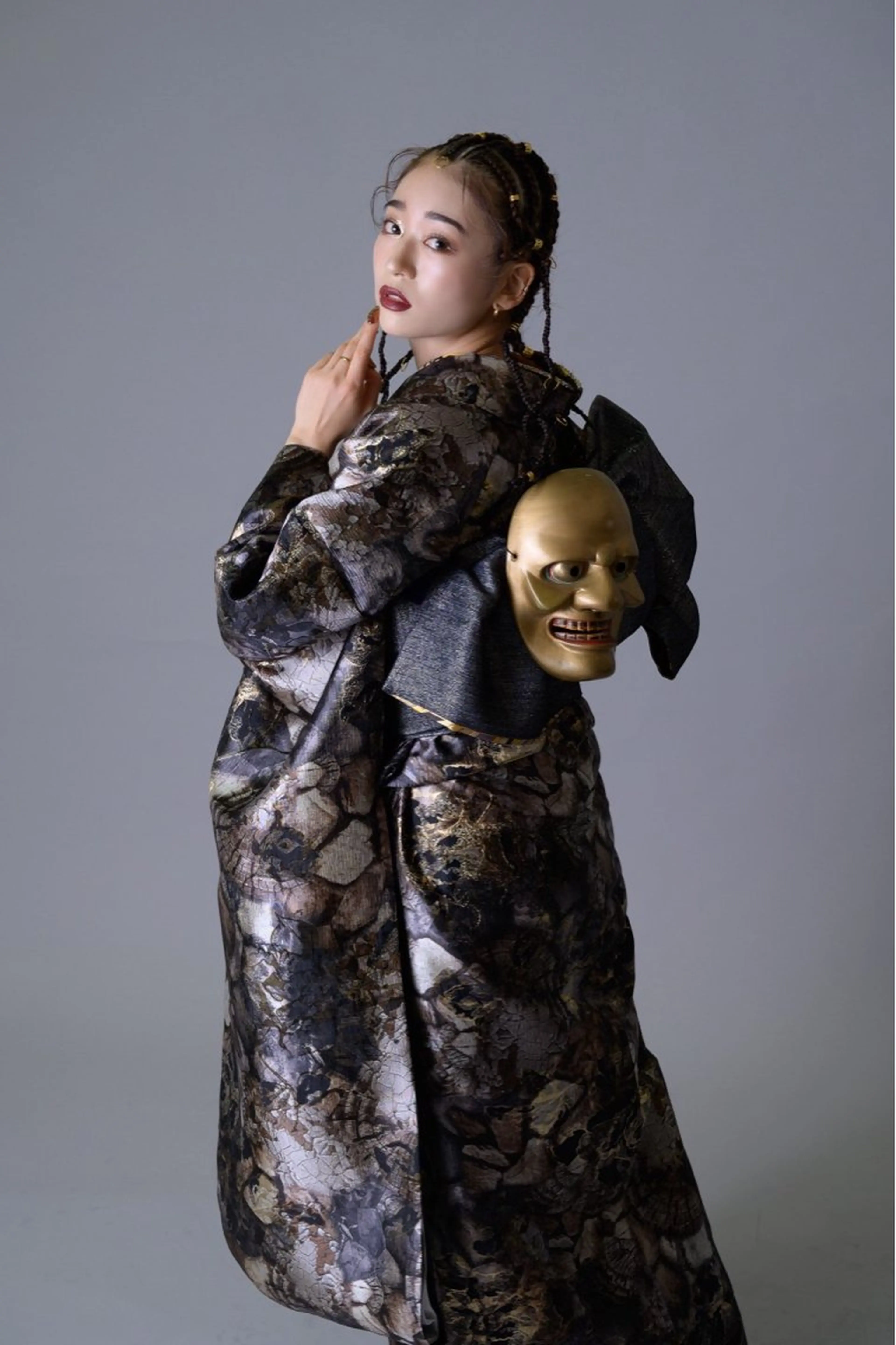 💖デザインカラー/ タダ ハナカ💖のヘアスタイル