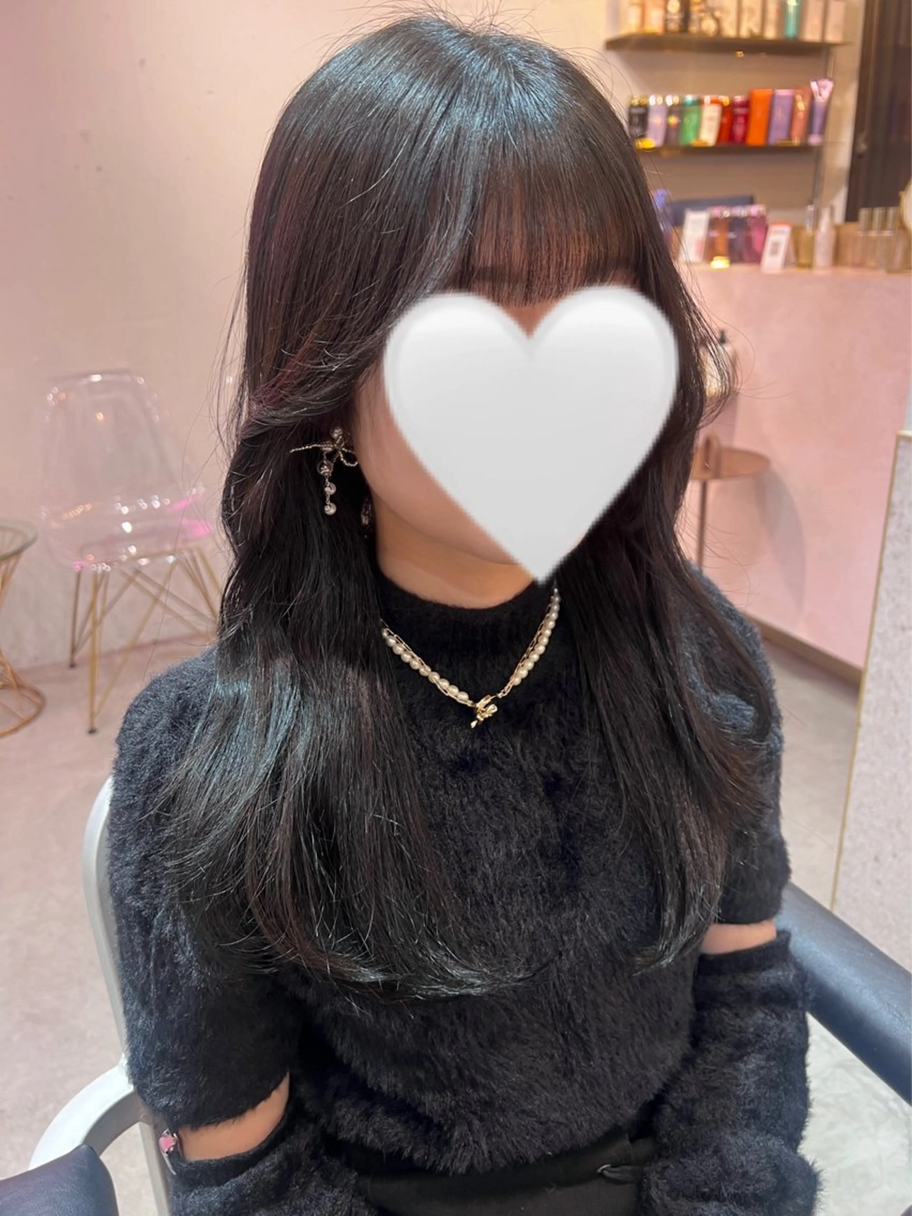 ロング 🎀しゅな/韓国 レイヤー/透明感♡のヘアスタイル