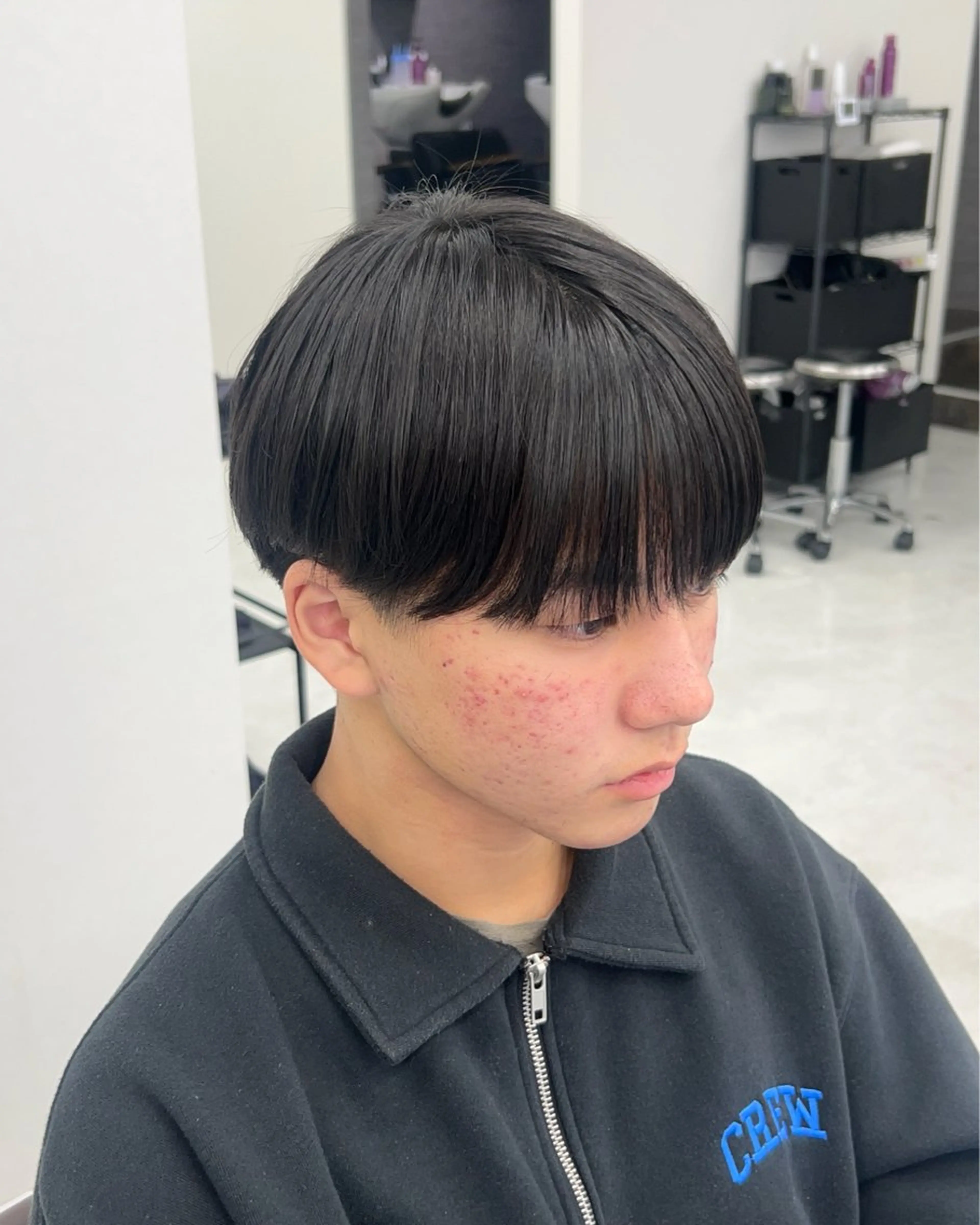 【今だけ価格‼️】メンズカット＋縮毛矯正の写真