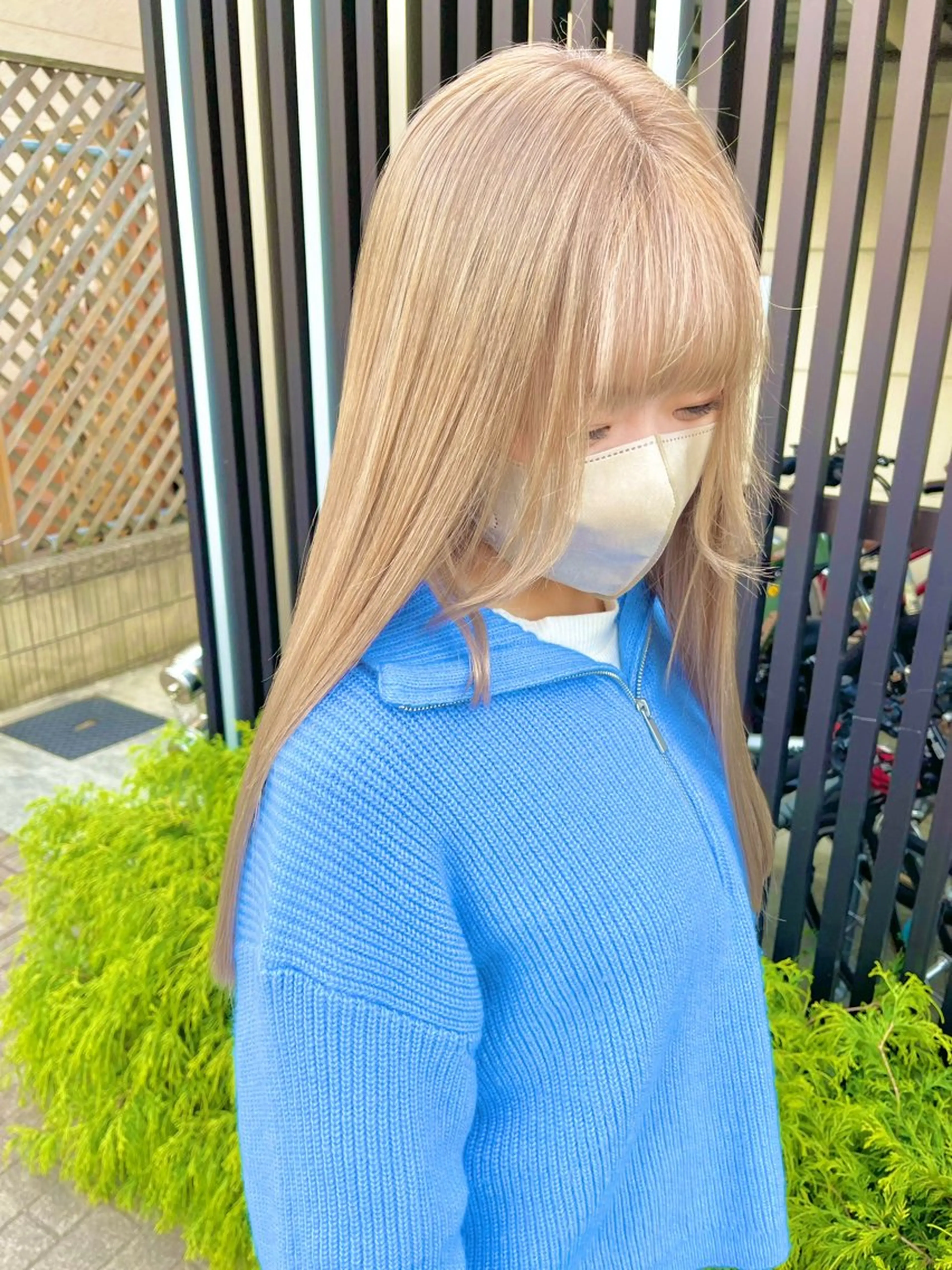 【🎯期間限定🎯】ケアブリーチ+カラー+内部補修TRの写真