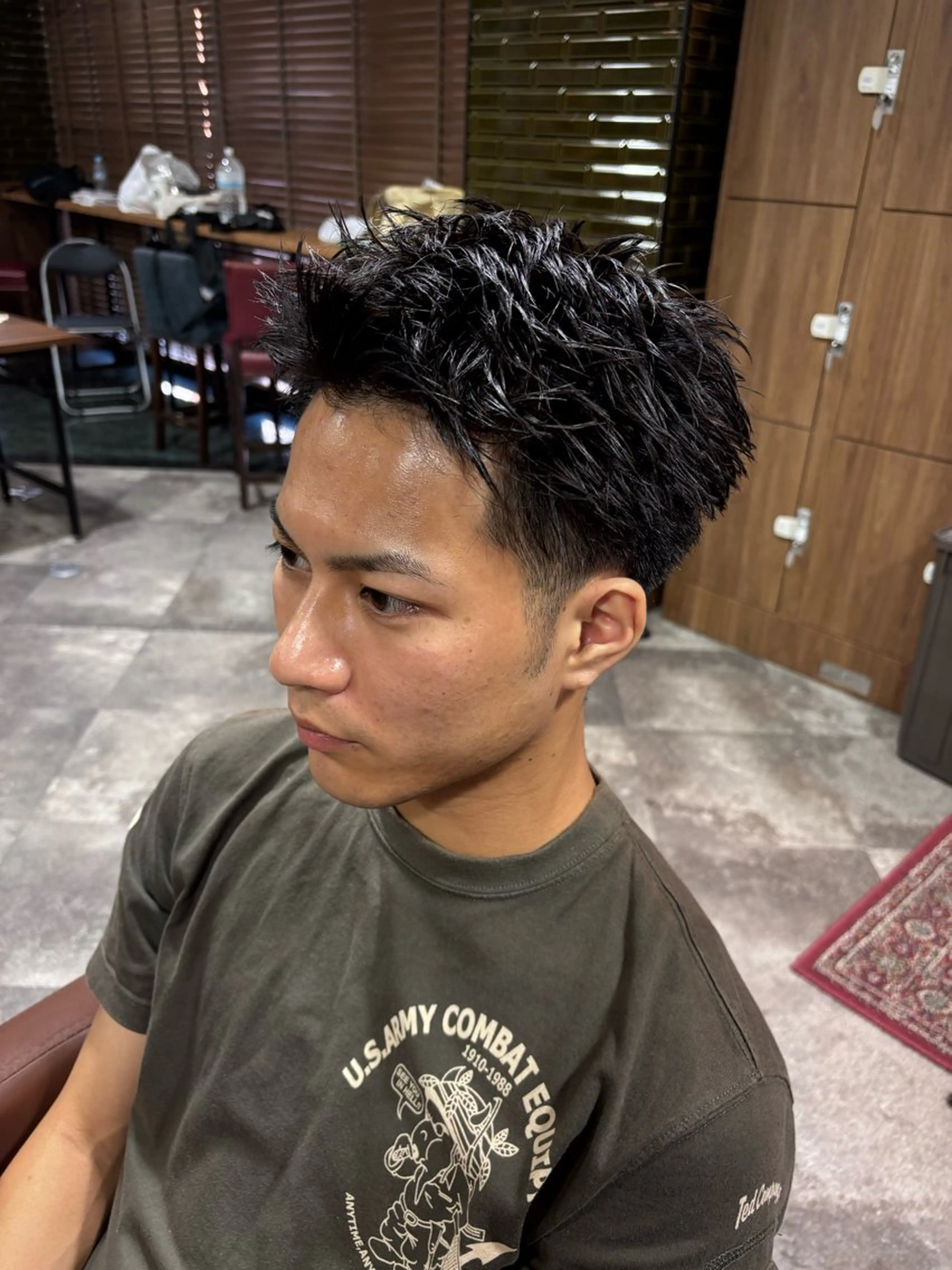 ショート ショートヘア growth天神所属・彌永 燈亜のヘアスタイル