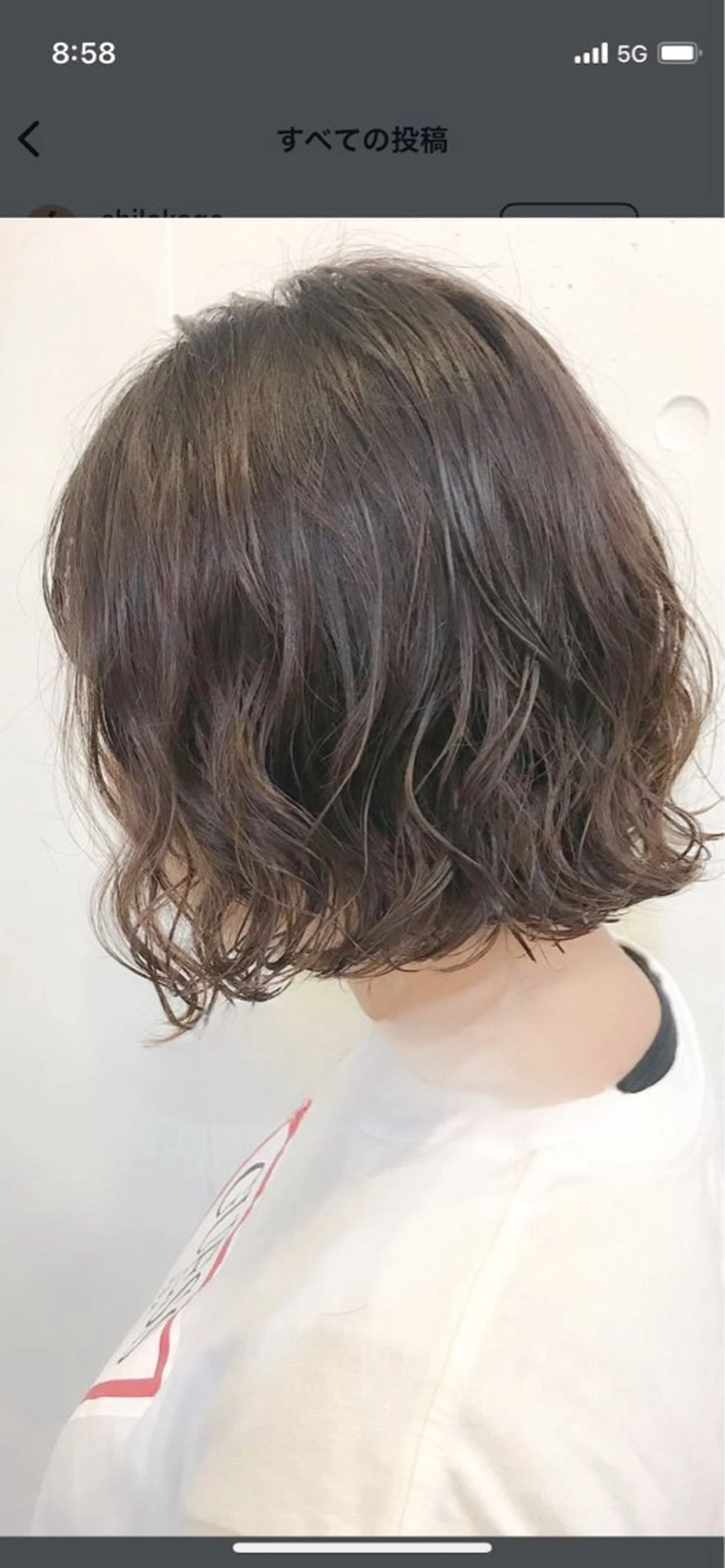 ミディアム パーマ ミディアムパーマ ボブ ZELE  AVEDA 浦和パルコ店所属・金田 龍之介のヘアスタイル