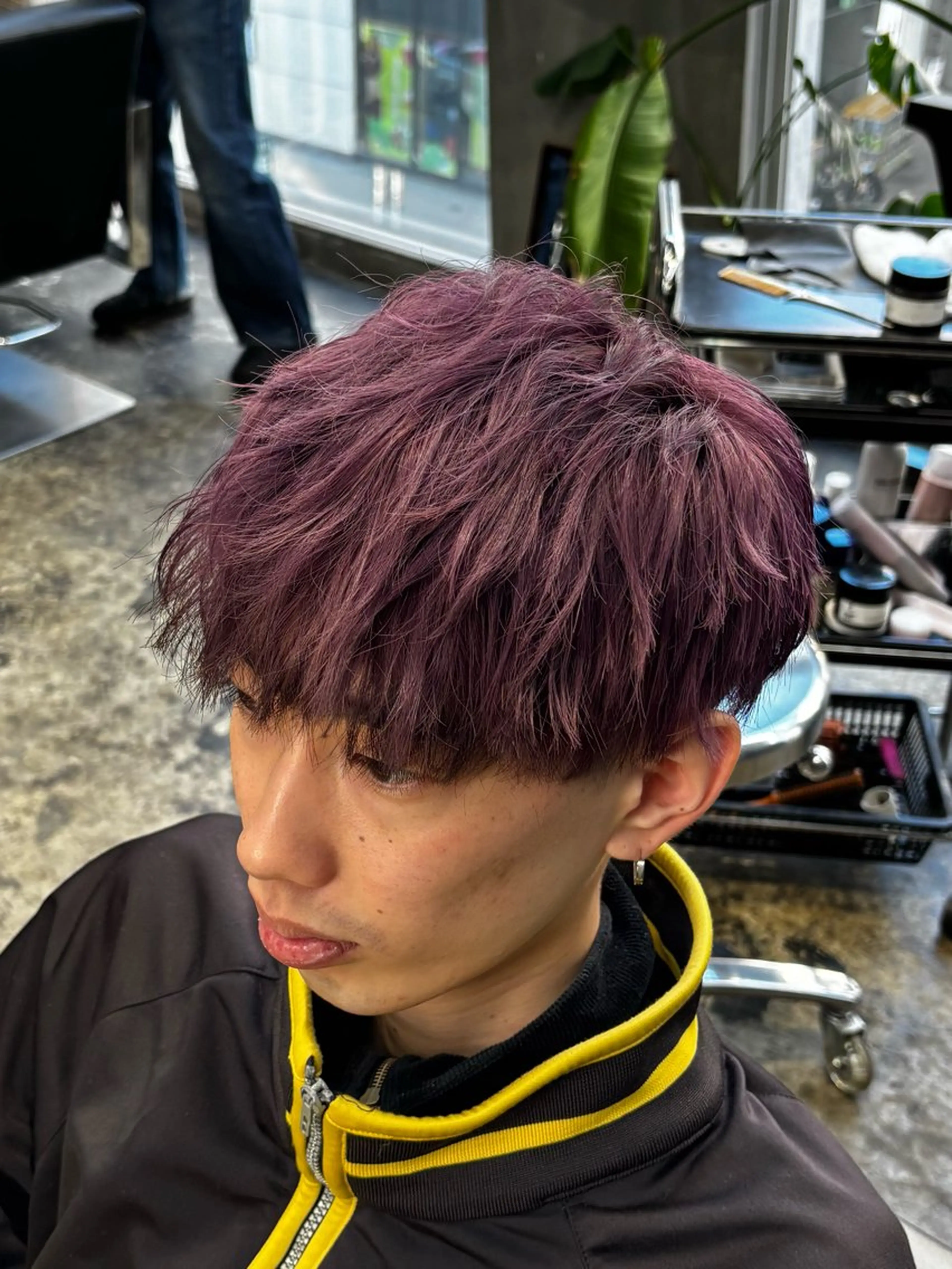ショート メンズ カット ヘアカラー 川尻 竜正のヘアスタイル