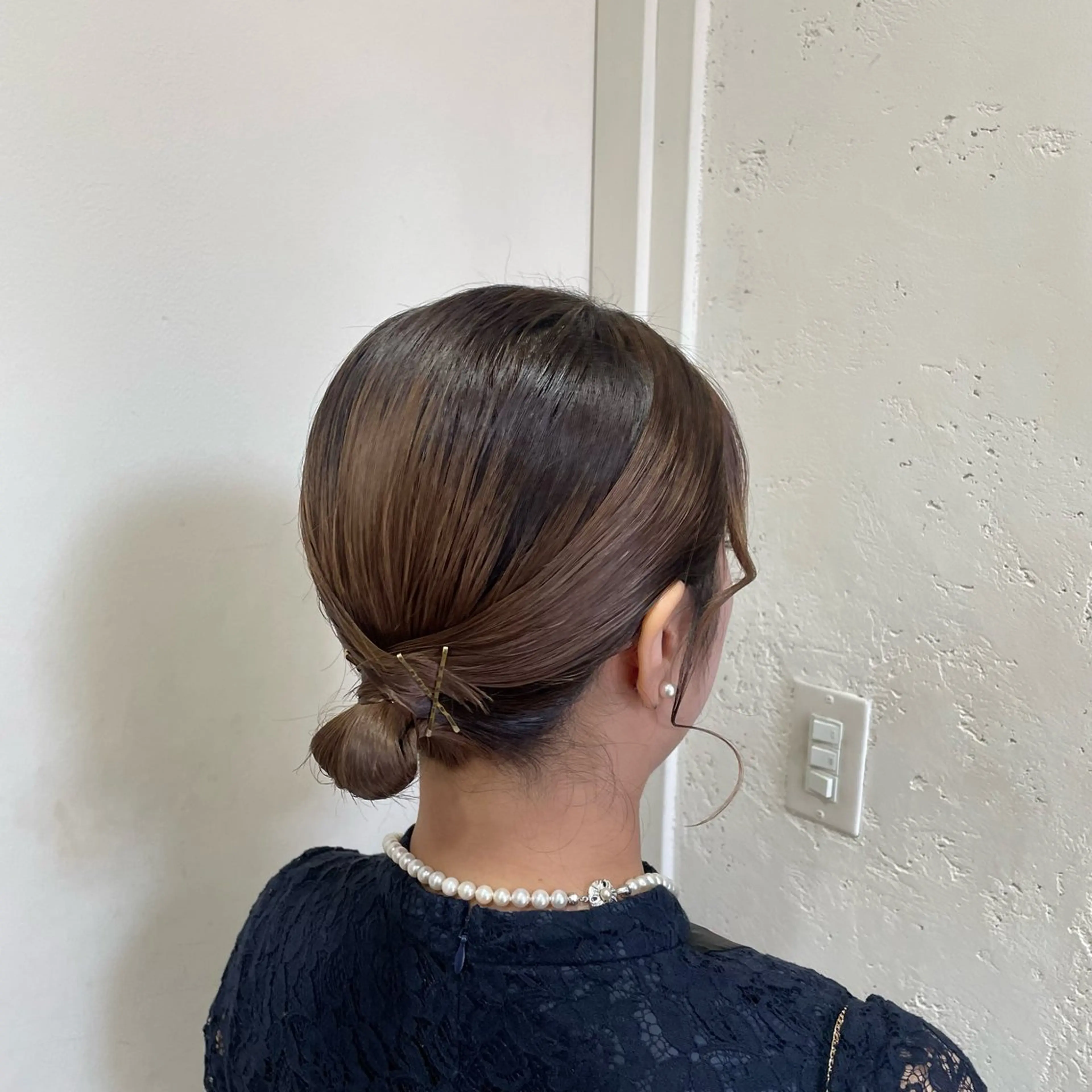 ヘアアレンジ ボブ ヘアセット 縮毛矯正ヘアアレンジ 🌸三輪知優🌸のヘアスタイル