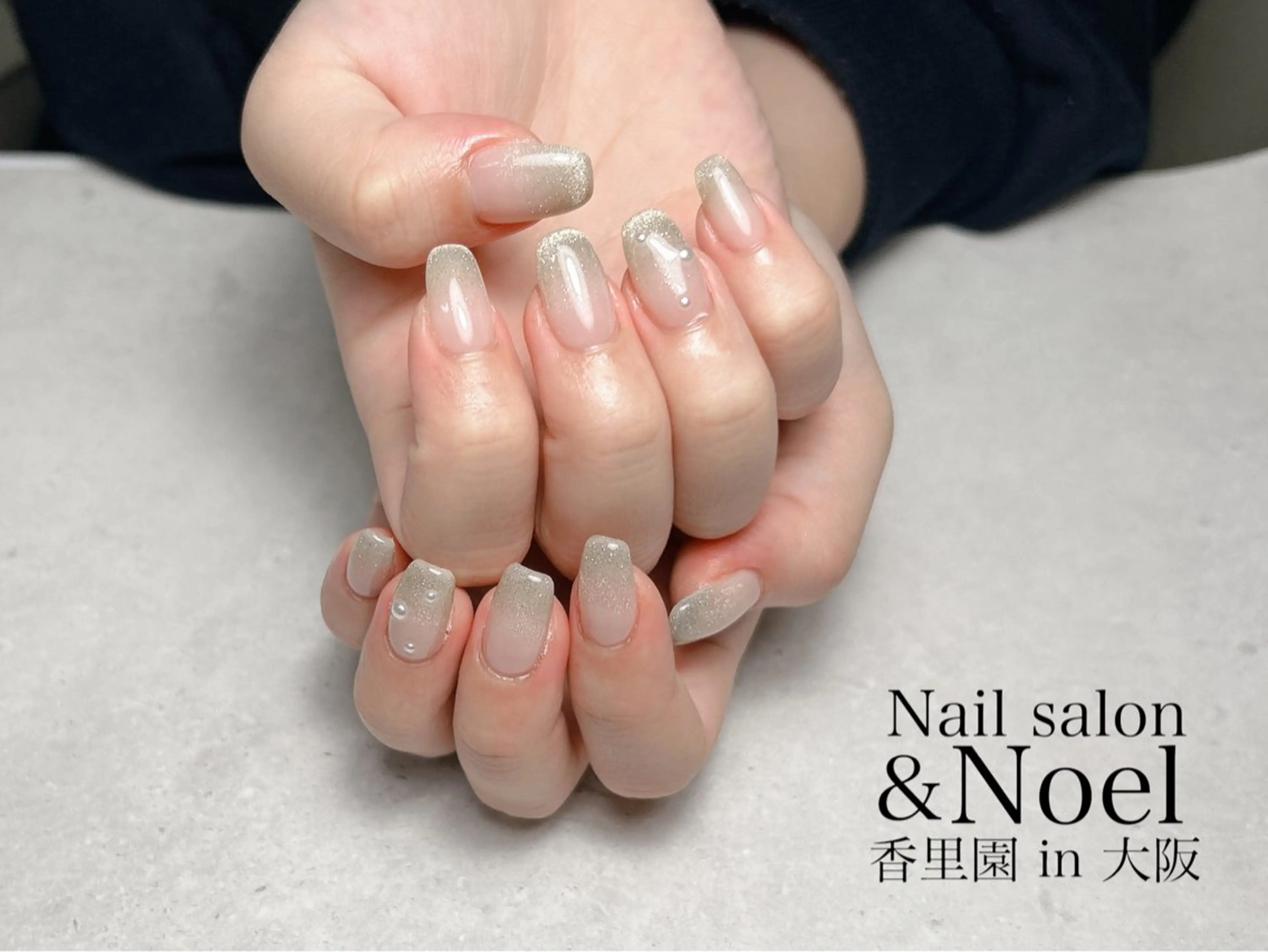 ネイル ハンドネイル Nailsalon  &Noel所属・もも 🍑のネイルデザイン